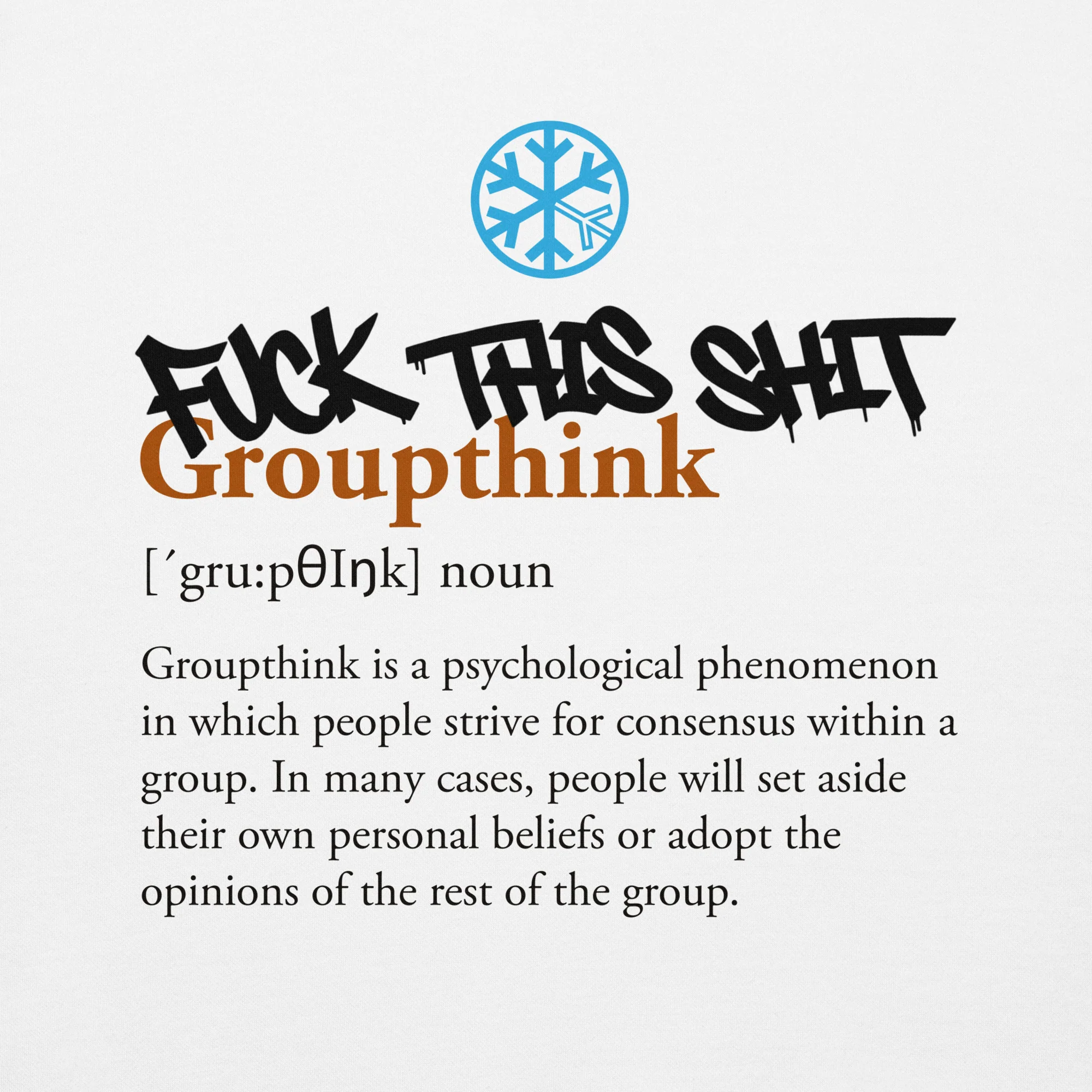 Groupthink Graffiti Sweatshirt - Image 45