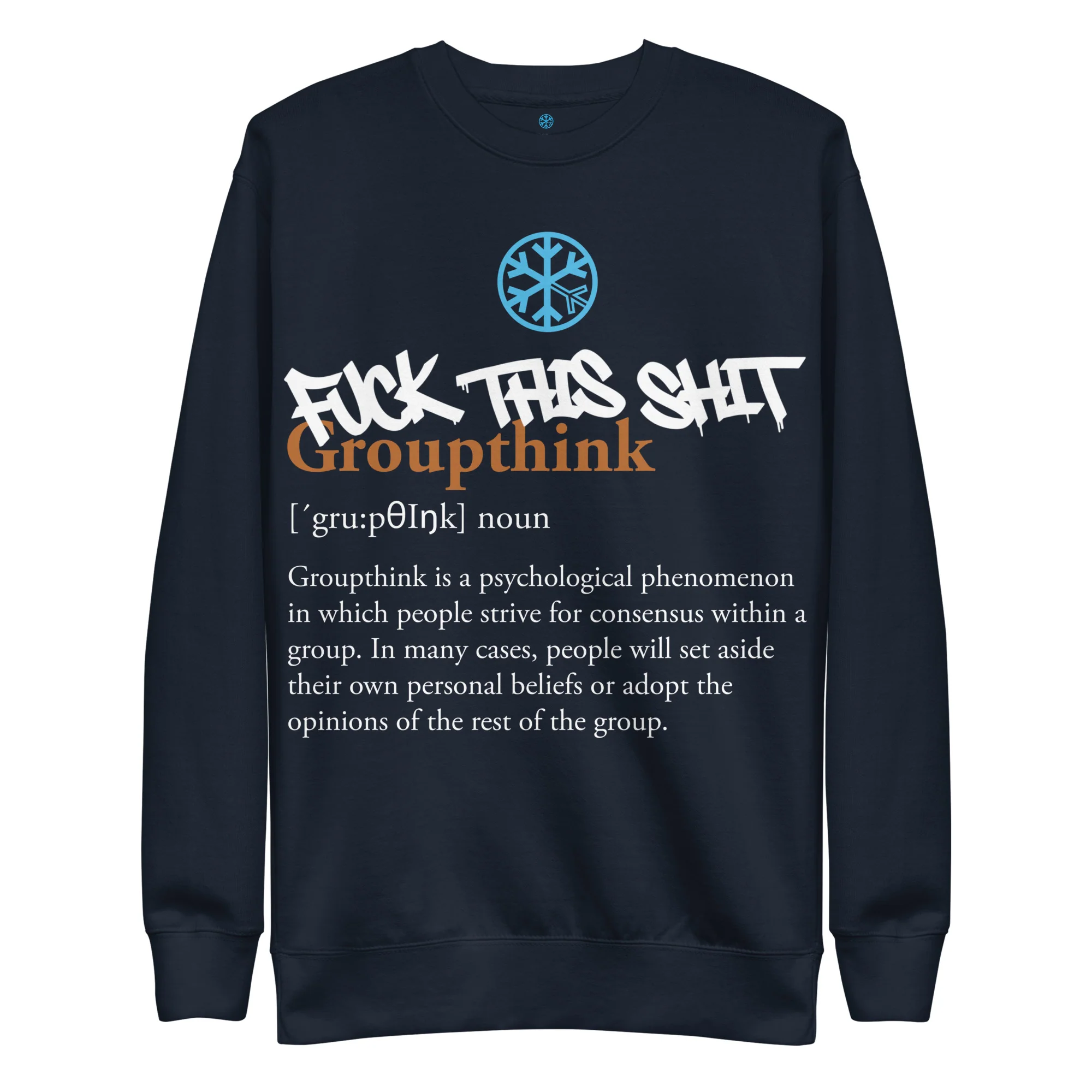 Groupthink Graffiti Sweatshirt - Image 8