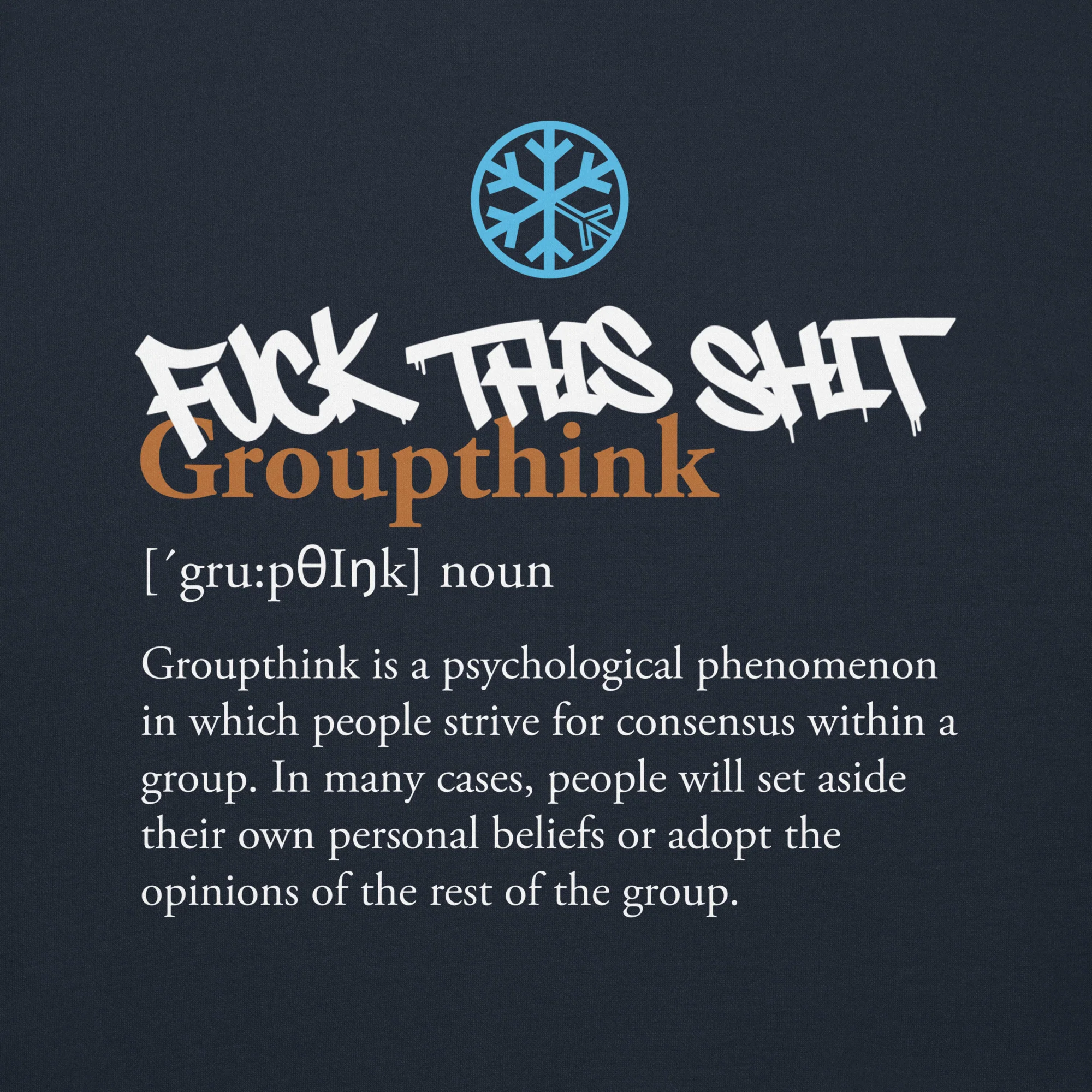 Groupthink Graffiti Sweatshirt - Image 9