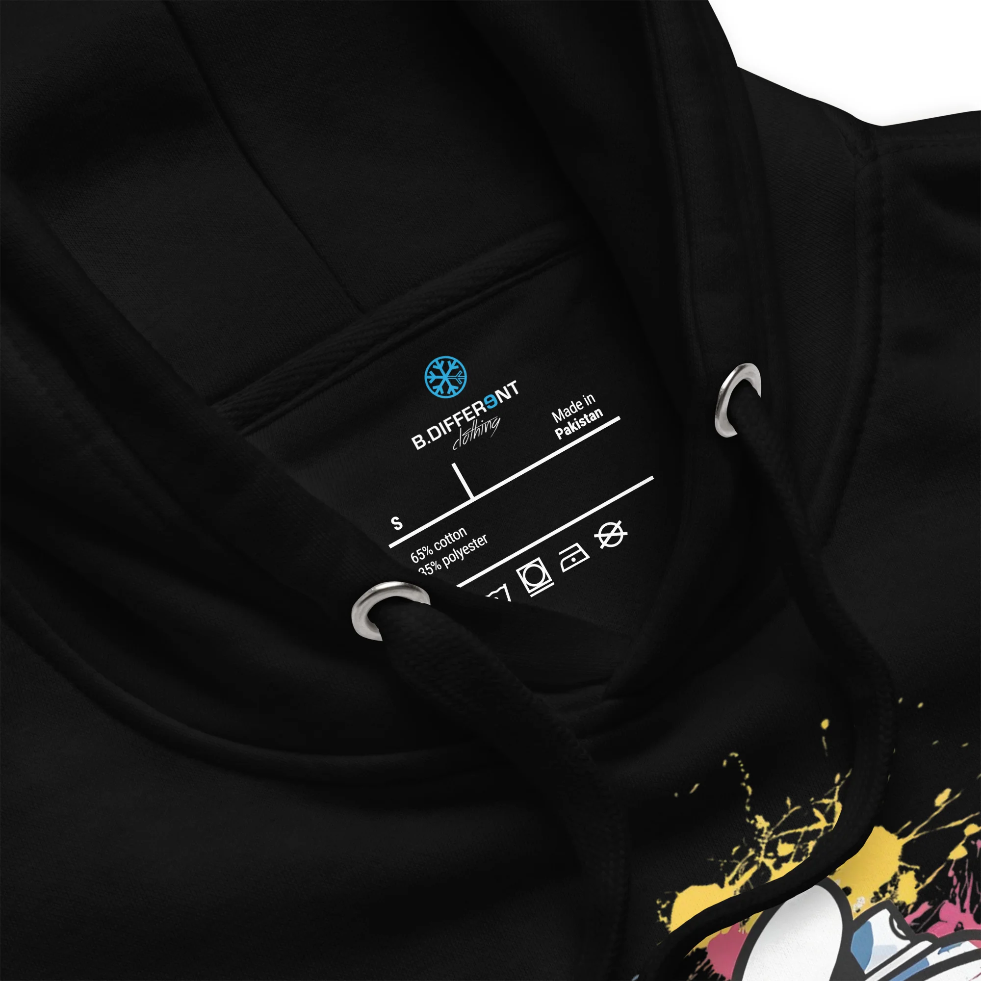 Hand Spray Can Graffiti Hoodie - Image 10