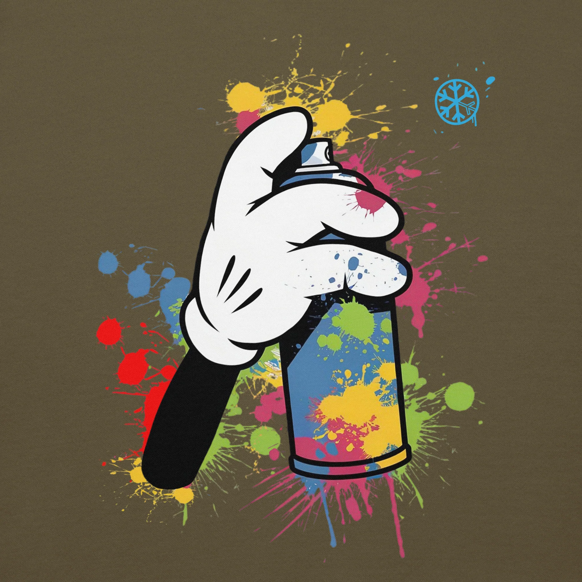 Hand Spray Can Graffiti Hoodie - Image 20