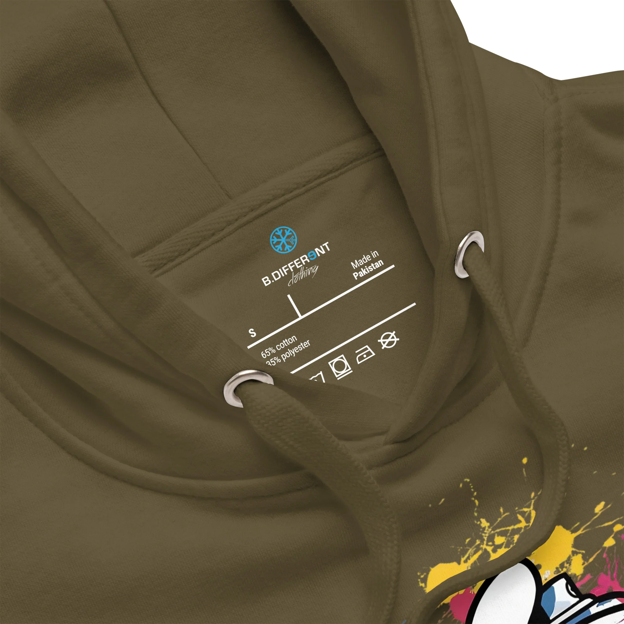 Hand Spray Can Graffiti Hoodie - Image 22