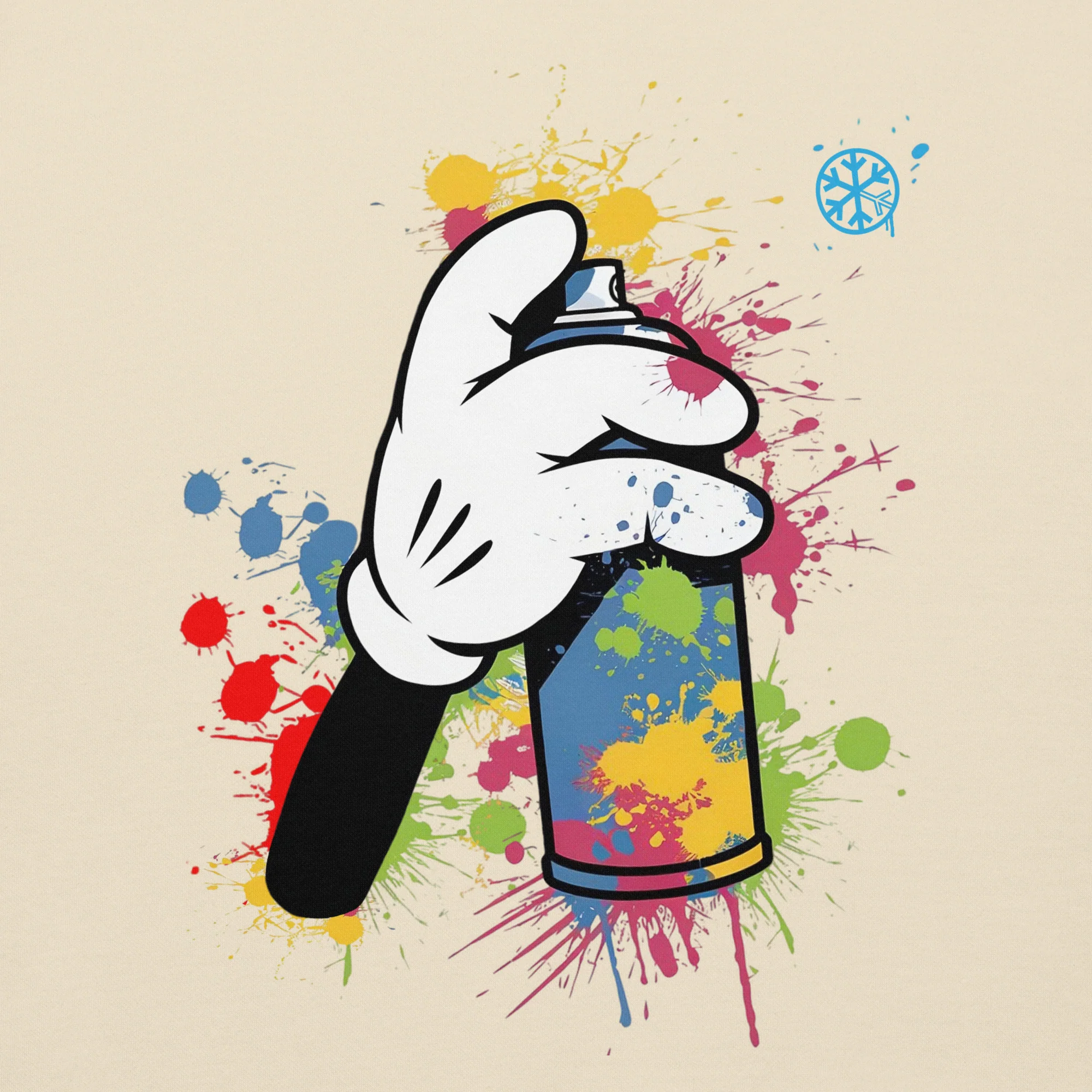 Hand Spray Can Graffiti Hoodie - Image 38