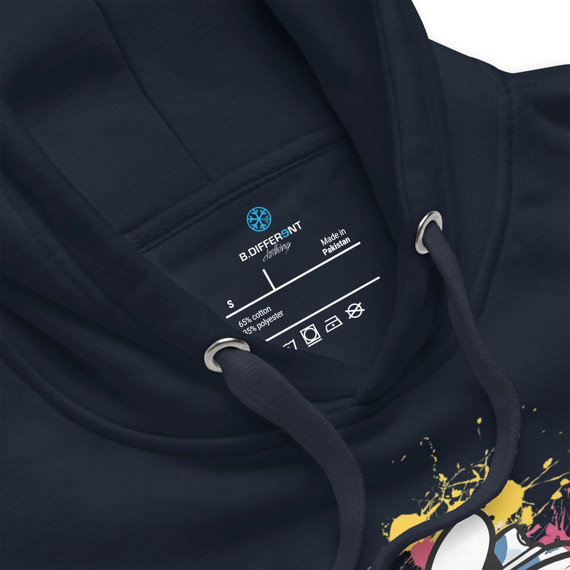 Hand Spray Can Graffiti Hoodie - Image 4