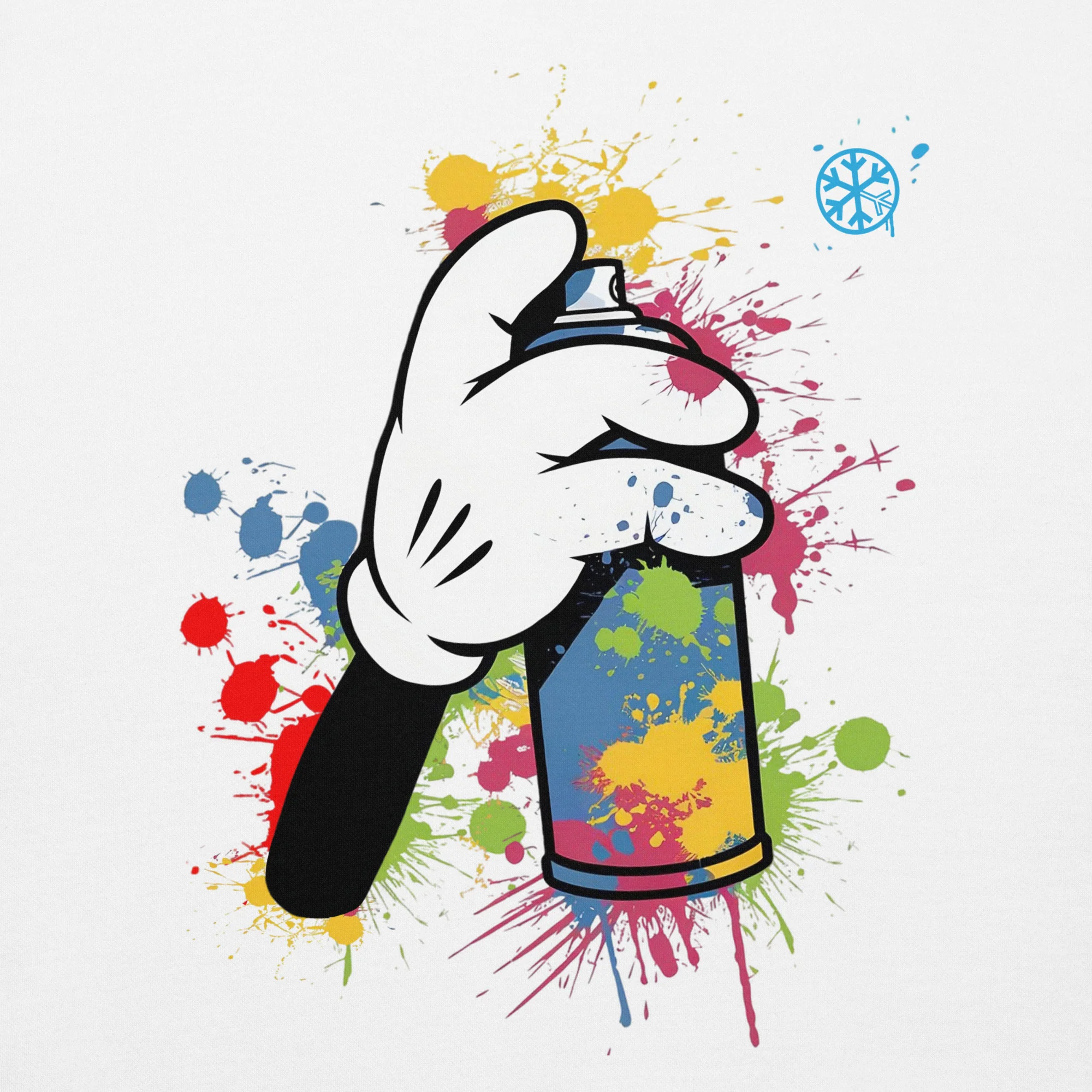 Hand Spray Can Graffiti Hoodie - Image 44