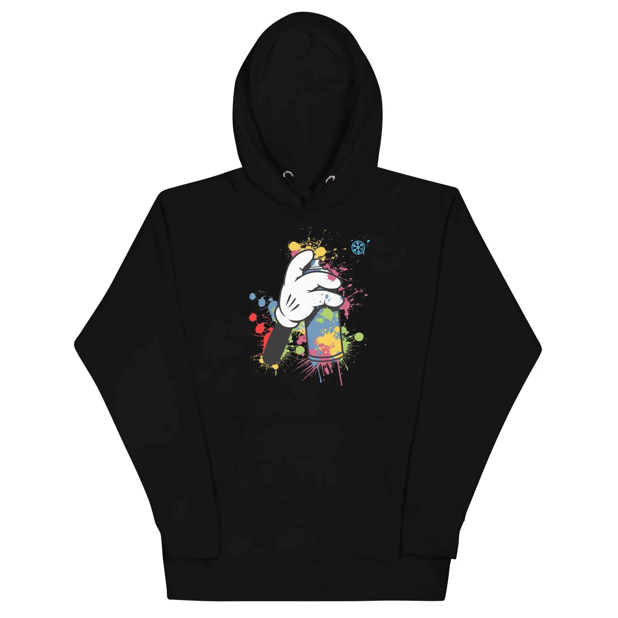 Hand Spray Can Graffiti Hoodie - Image 7