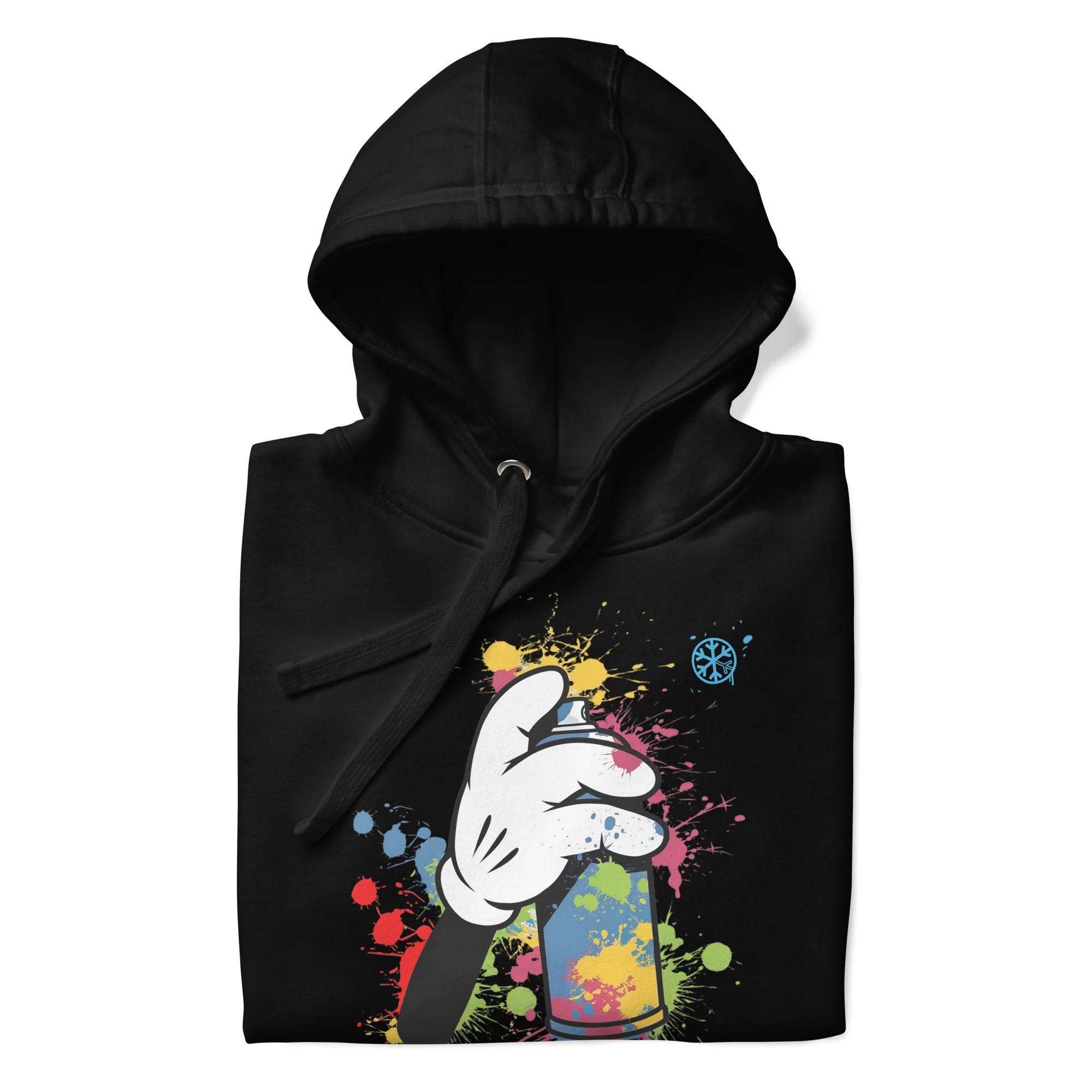 Hand Spray Can Graffiti Hoodie - Image 9