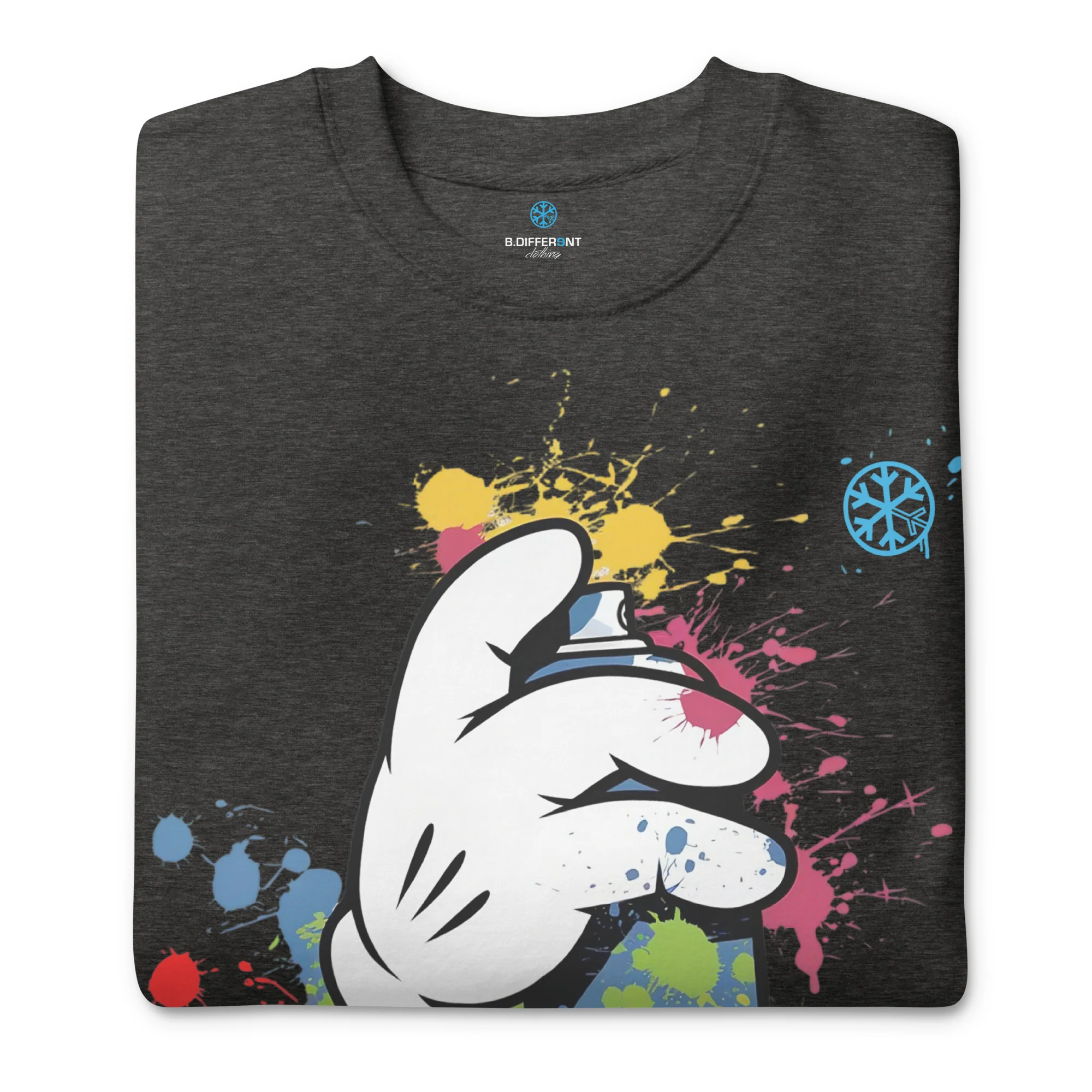 Hand Spray Can Graffiti Sweatshirt - Image 15
