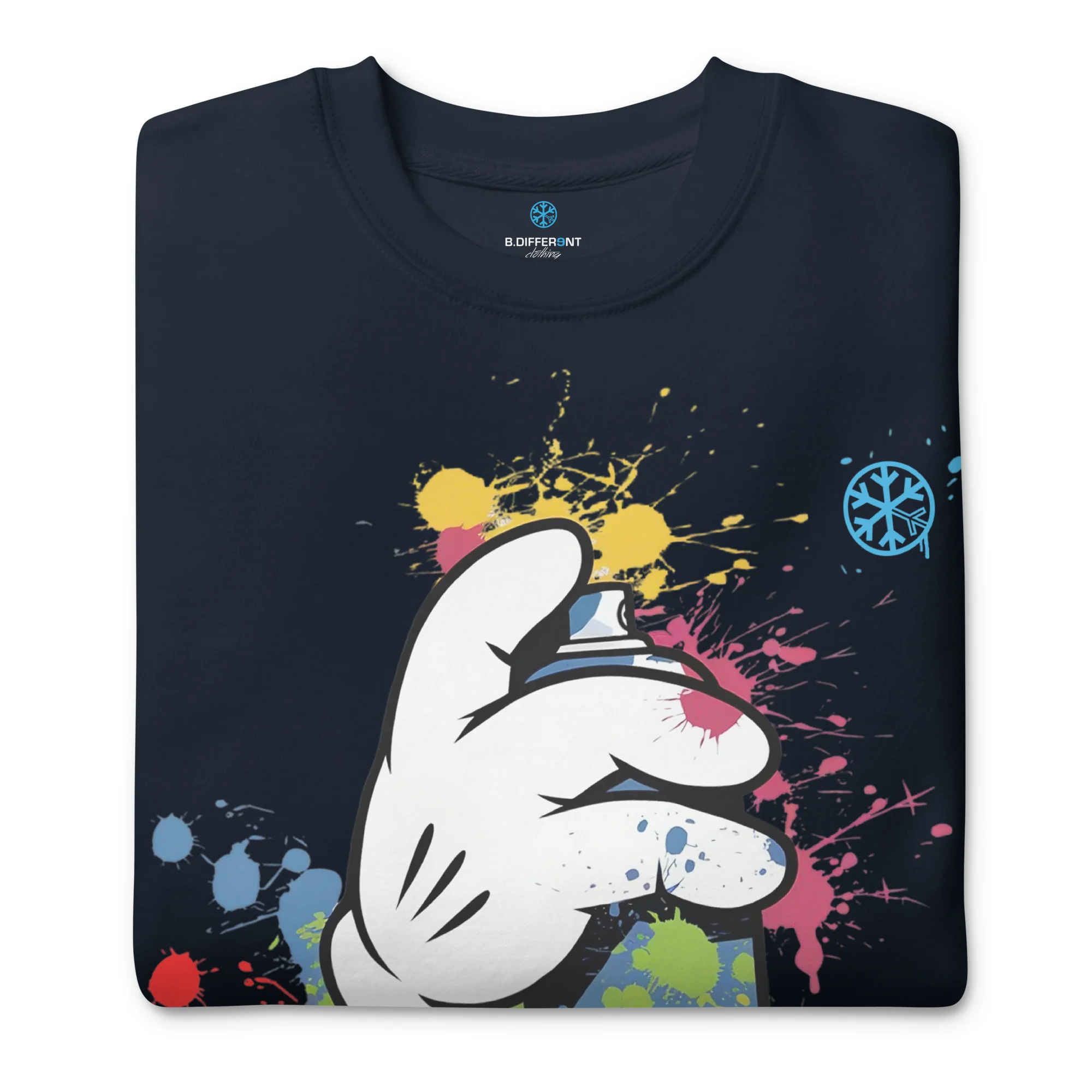 Hand Spray Can Graffiti Sweatshirt - Image 21