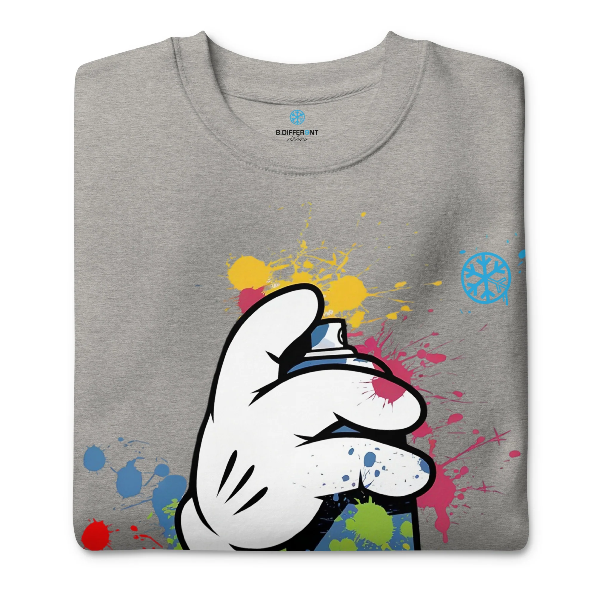 Hand Spray Can Graffiti Sweatshirt - Image 3
