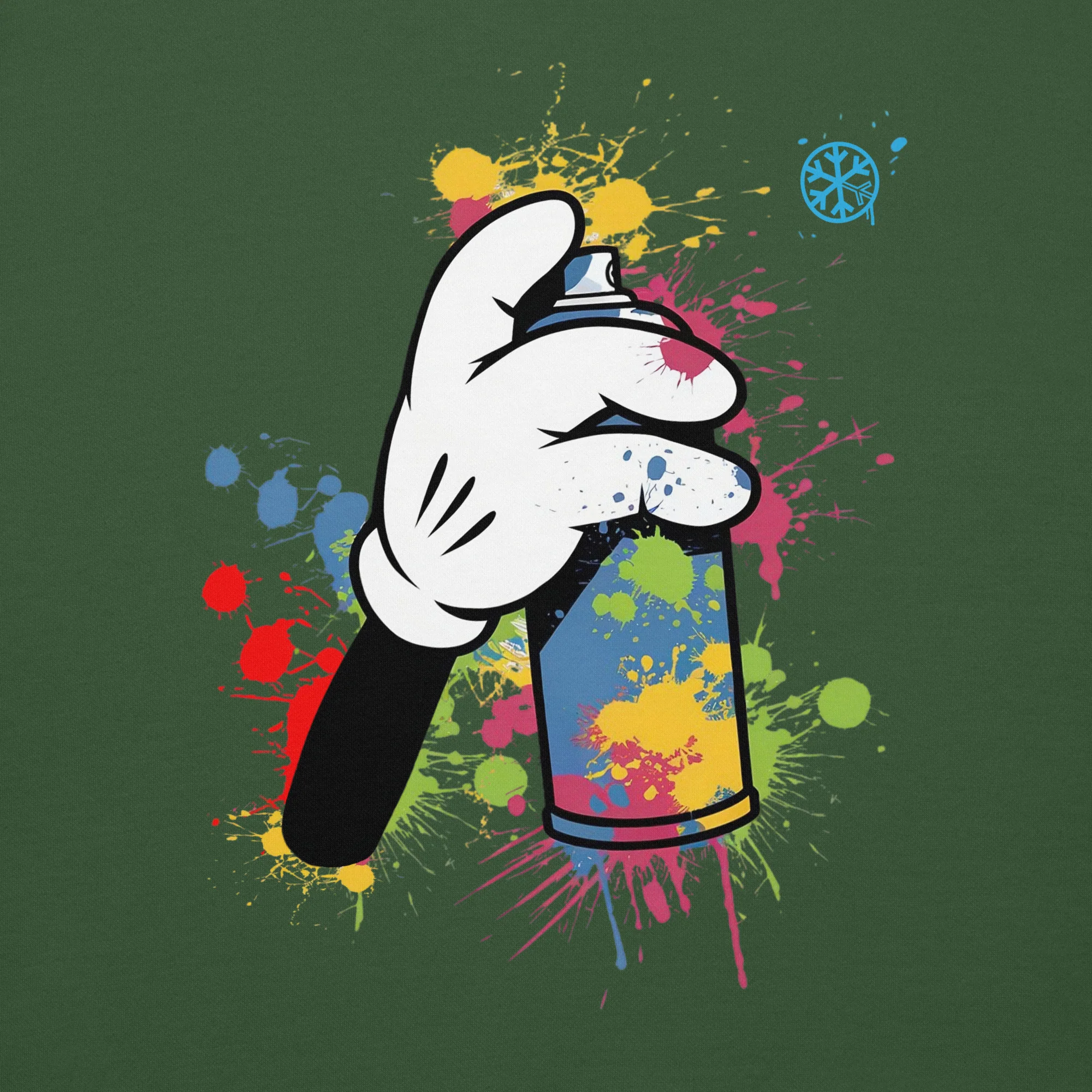 Hand Spray Can Graffiti Sweatshirt - Image 32