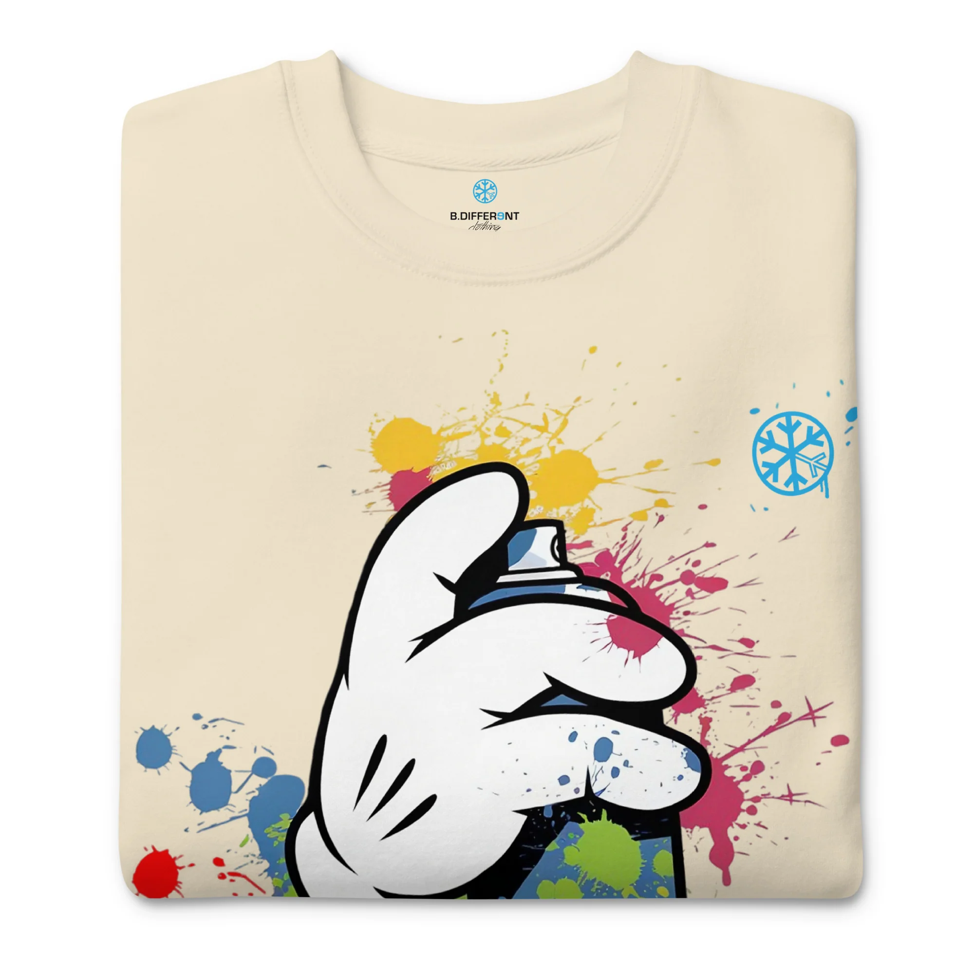 Hand Spray Can Graffiti Sweatshirt - Image 39