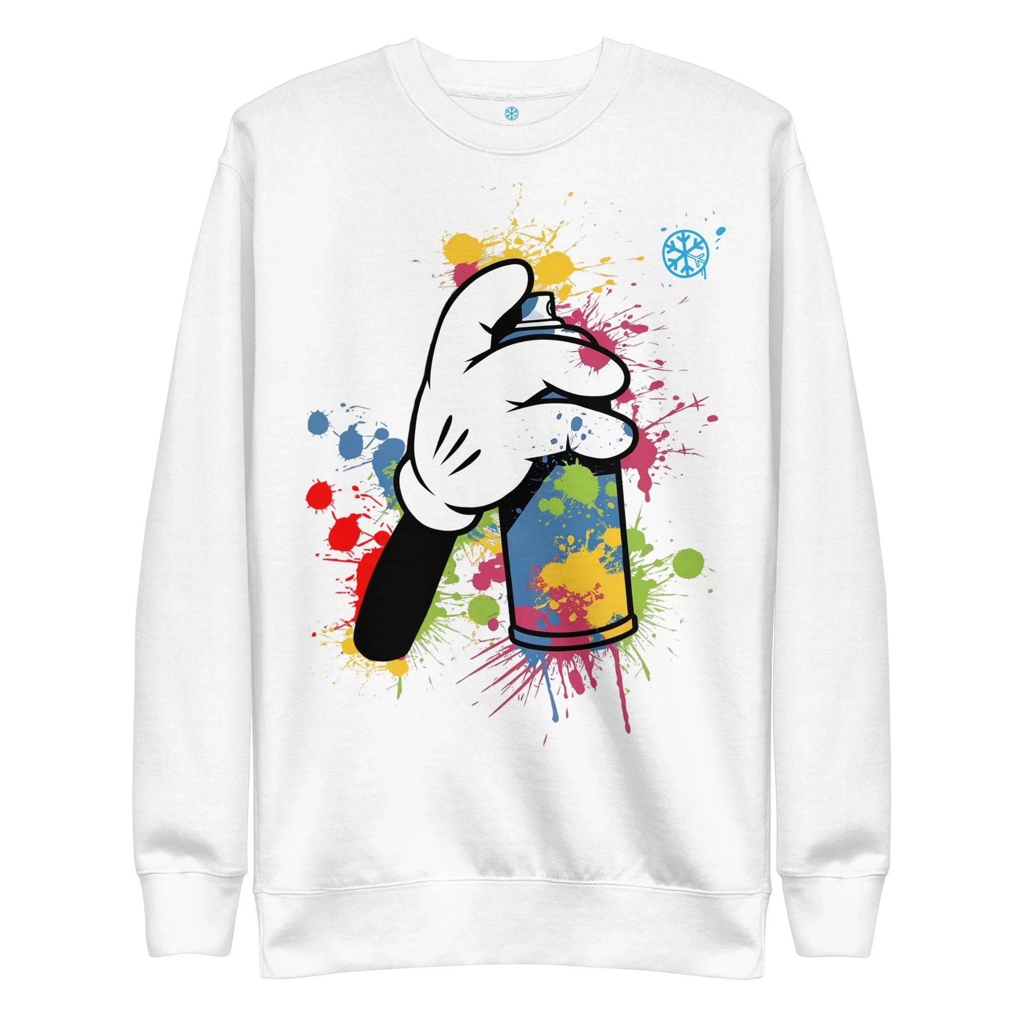 Hand Spray Can Graffiti Sweatshirt - Image 43