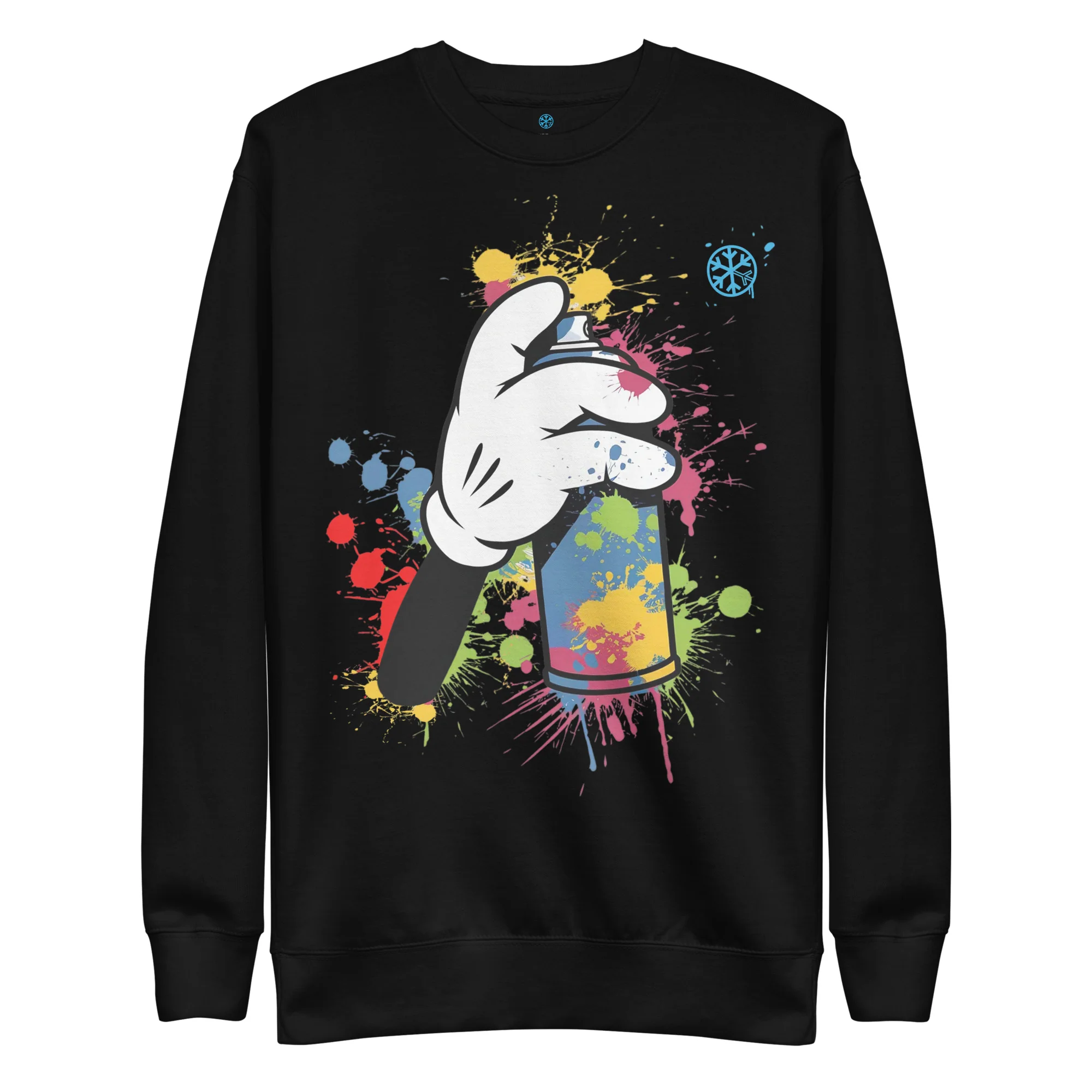 Hand Spray Can Graffiti Sweatshirt - Image 7