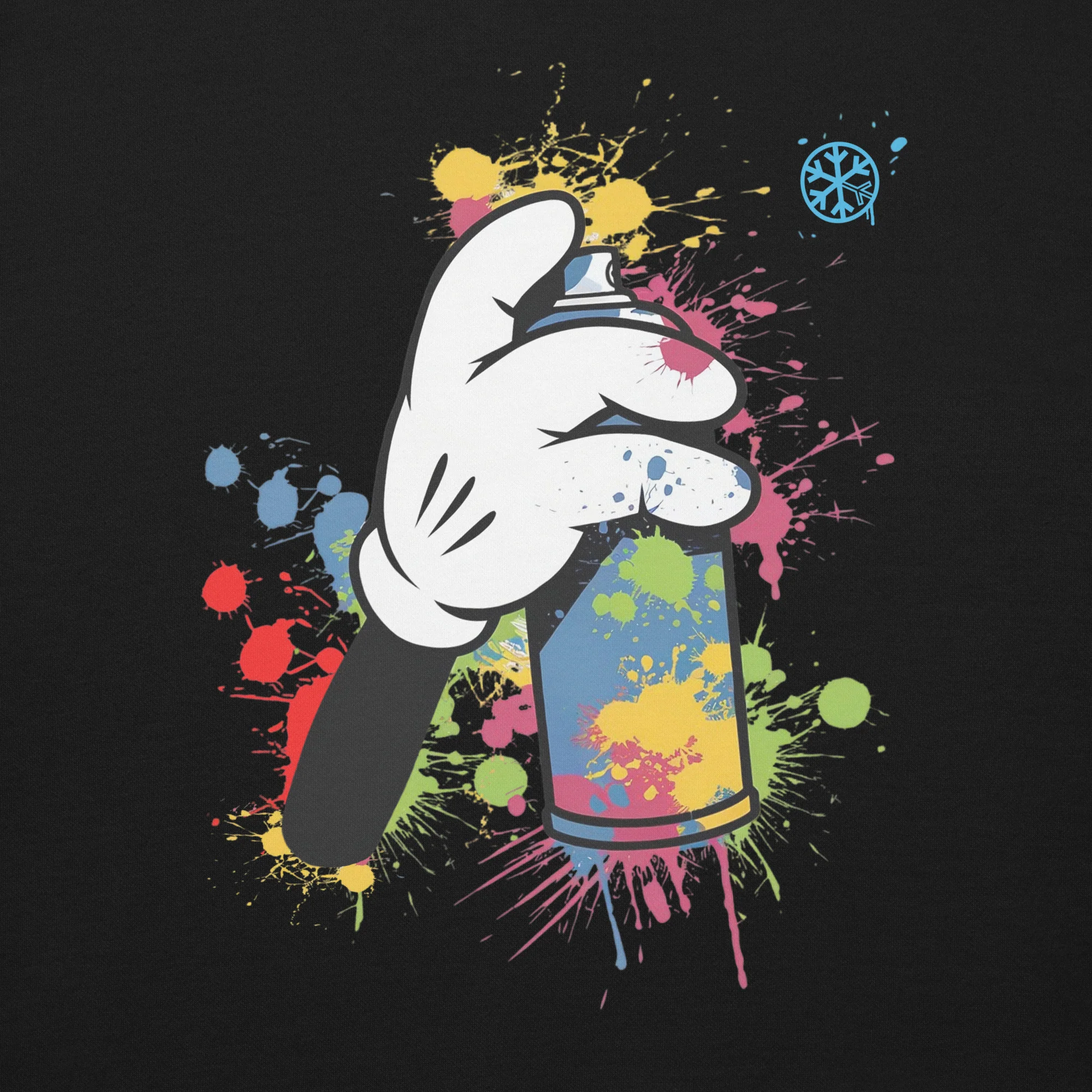 Hand Spray Can Graffiti Sweatshirt - Image 8