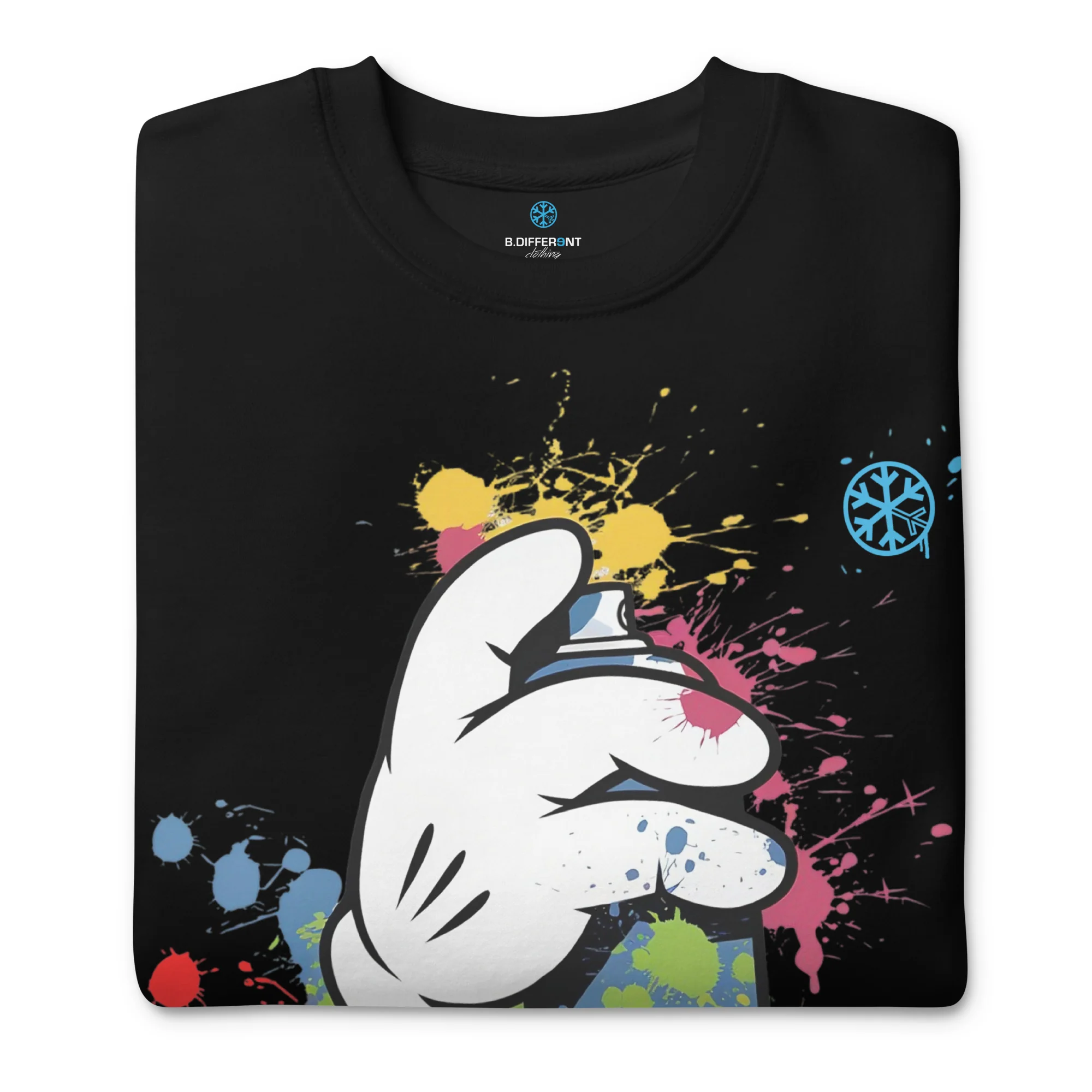 Hand Spray Can Graffiti Sweatshirt - Image 9
