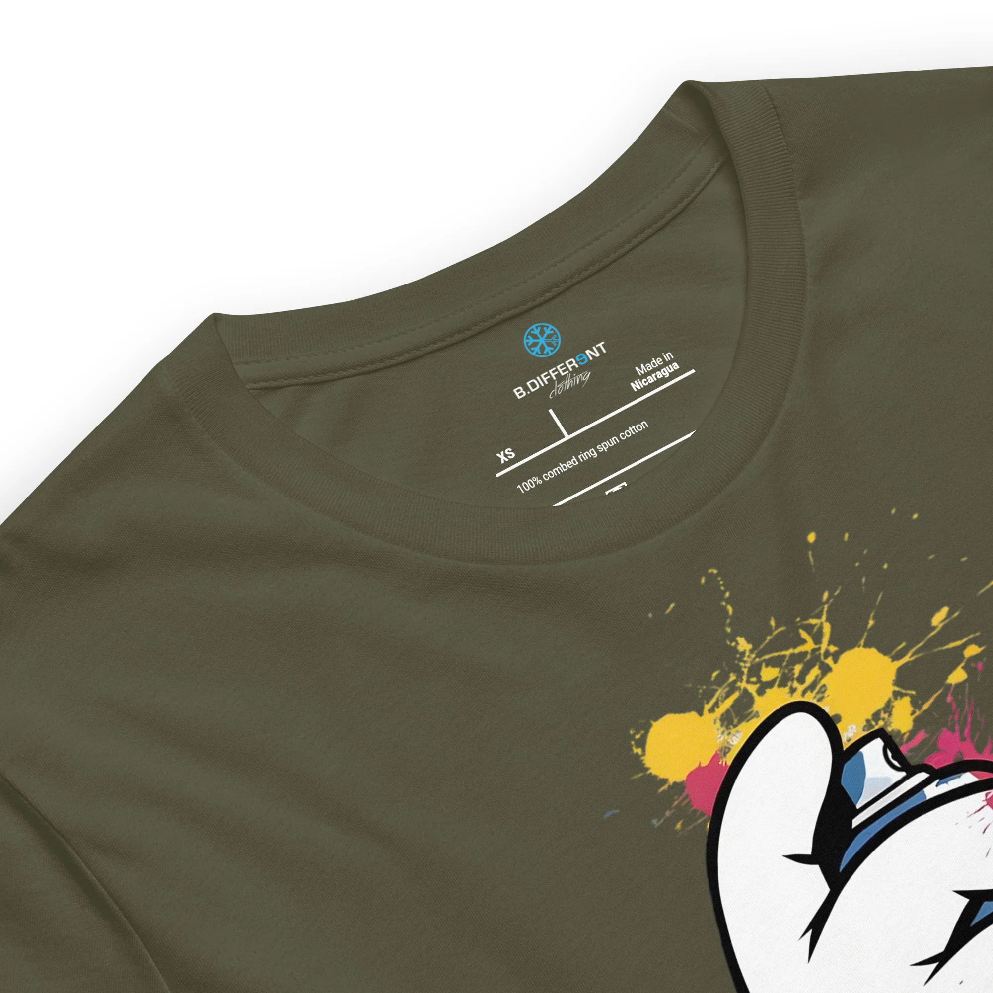 Hand Spray Can Graffiti Tee - Image 16