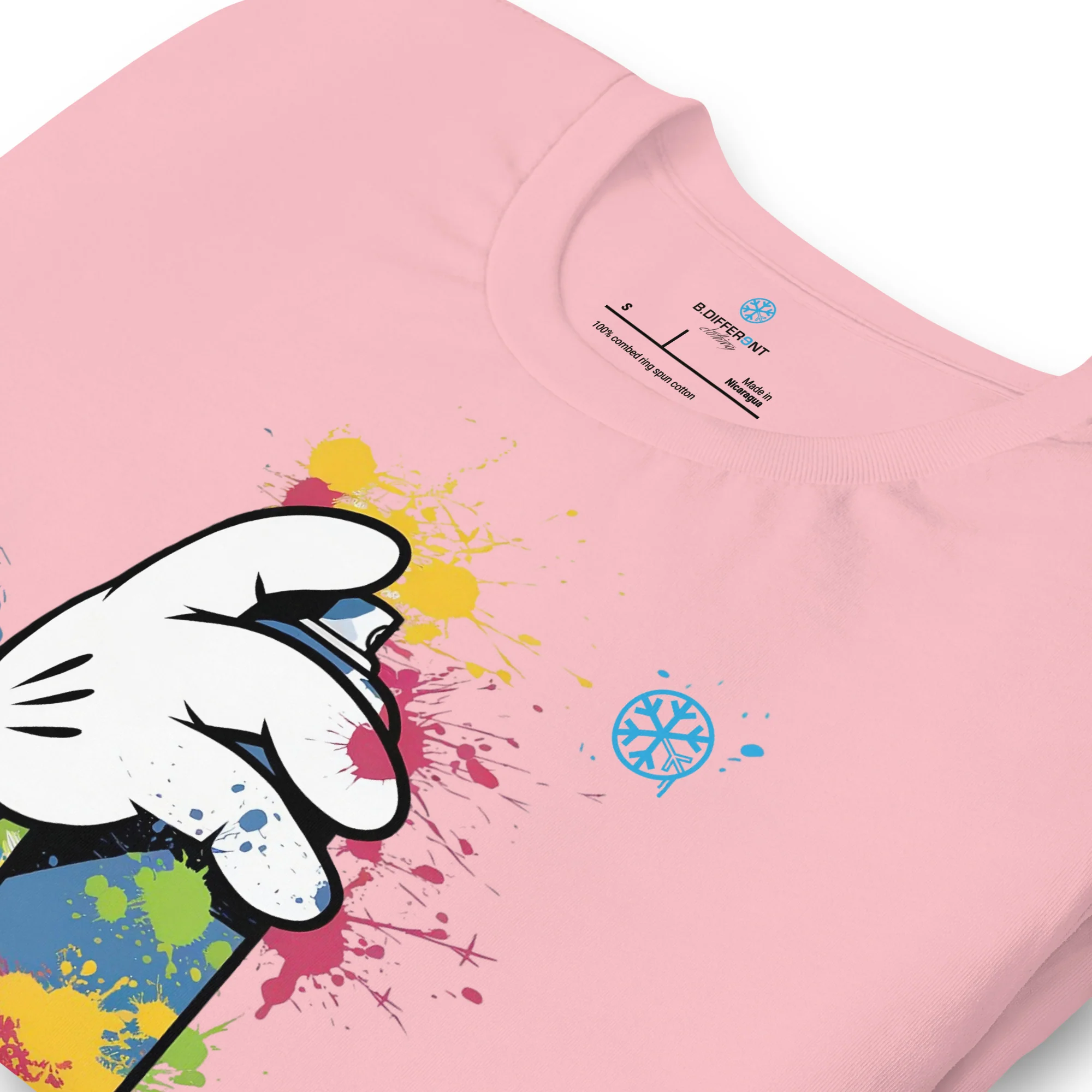 Hand Spray Can Graffiti Tee - Image 30