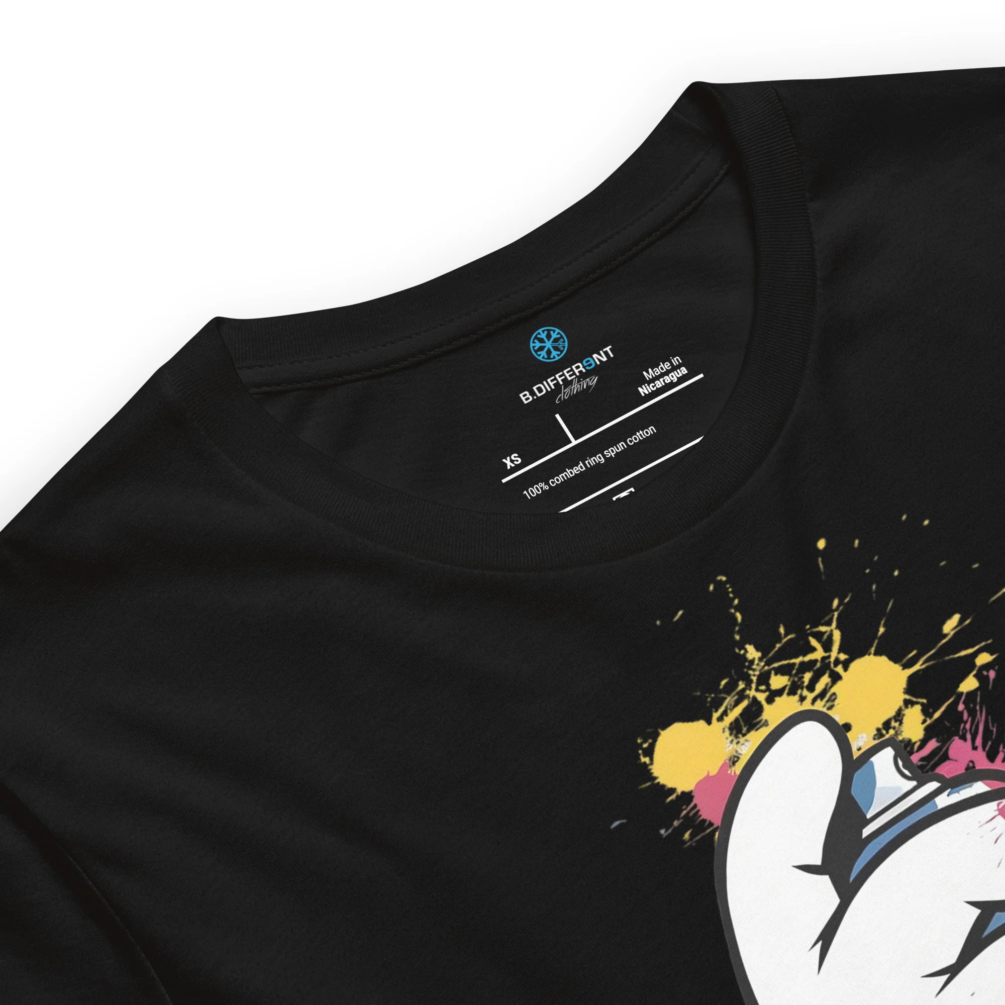 Hand Spray Can Graffiti Tee - Image 4