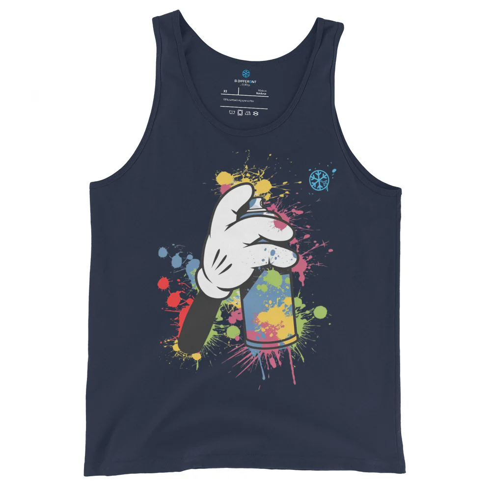 Hand Spray Can Tank Top - Image 5