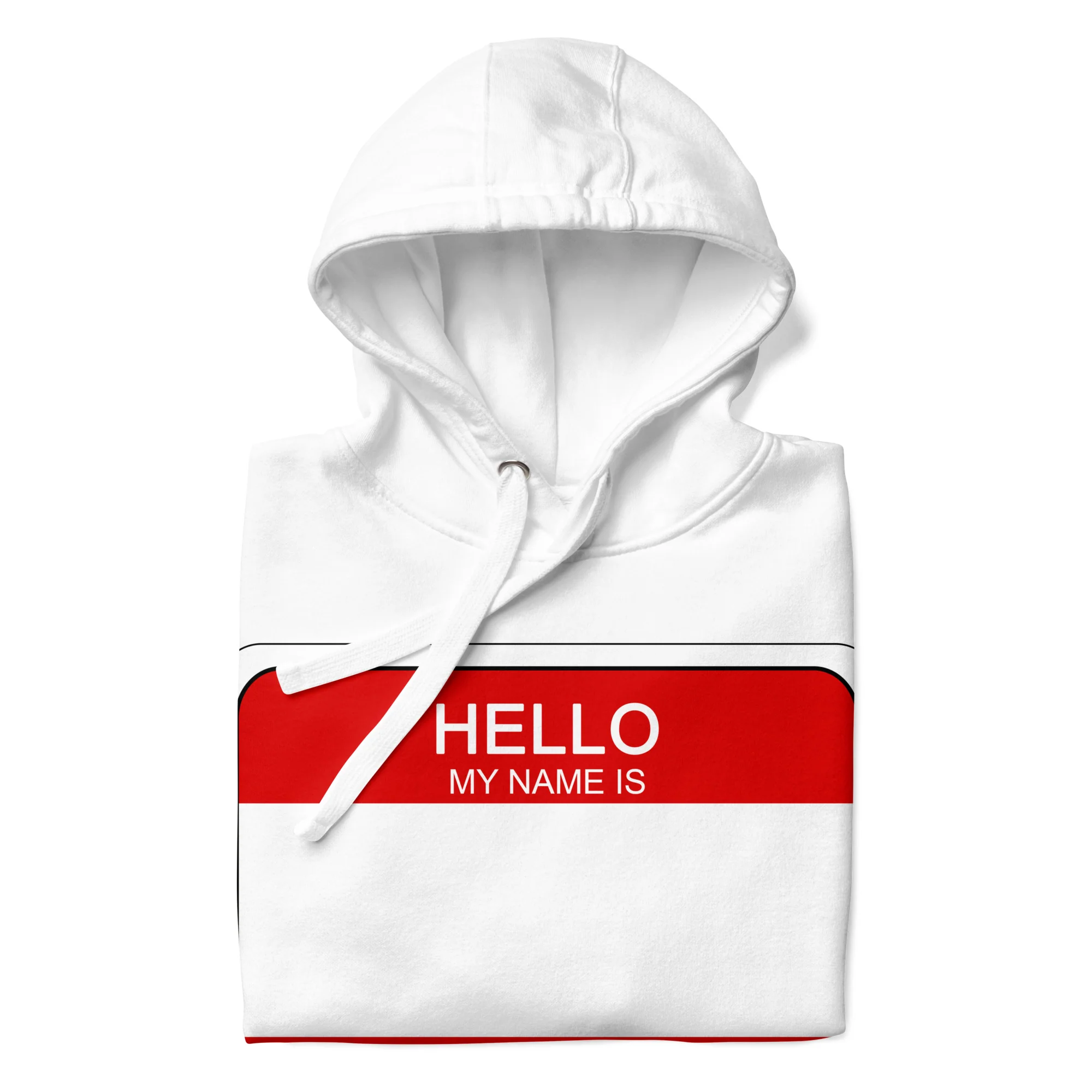 Hello My Name Is Sticker Graffiti Hoodie - Image 26