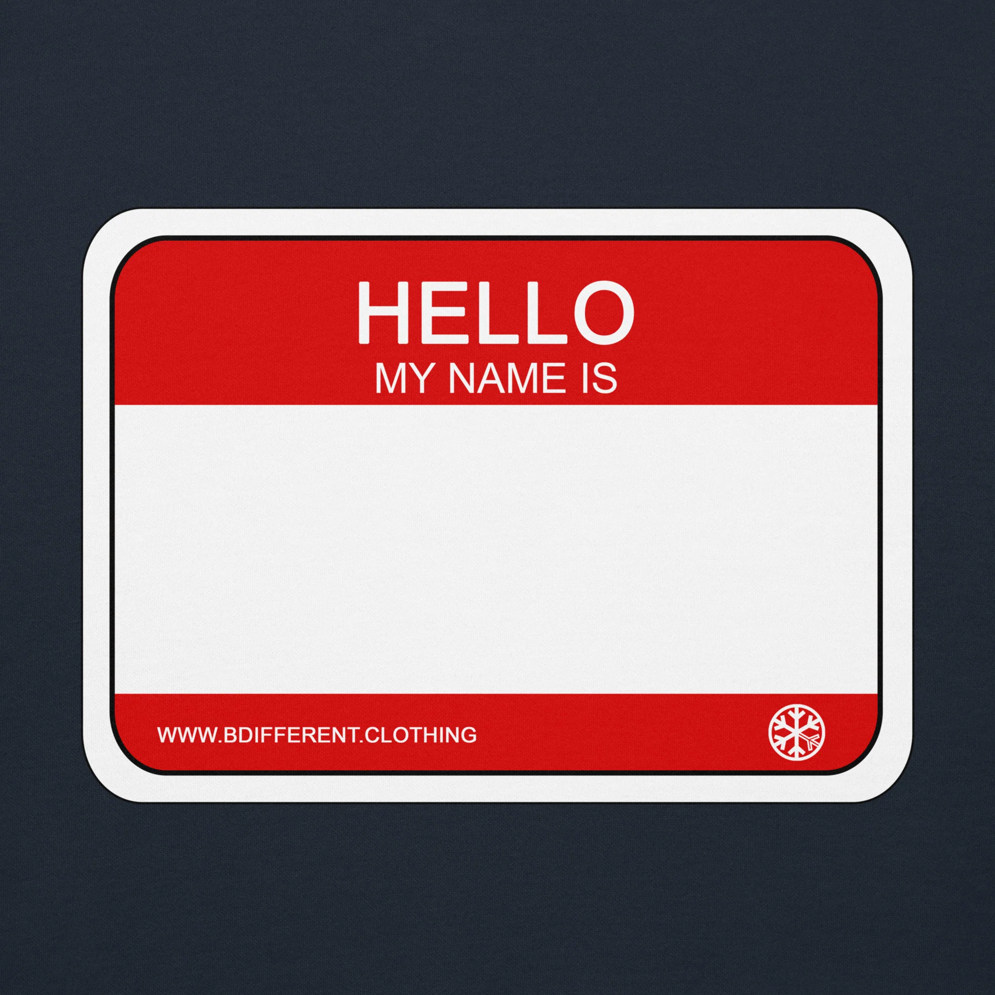 Hello My Name Is Sticker Graffiti Hoodie - Image 8