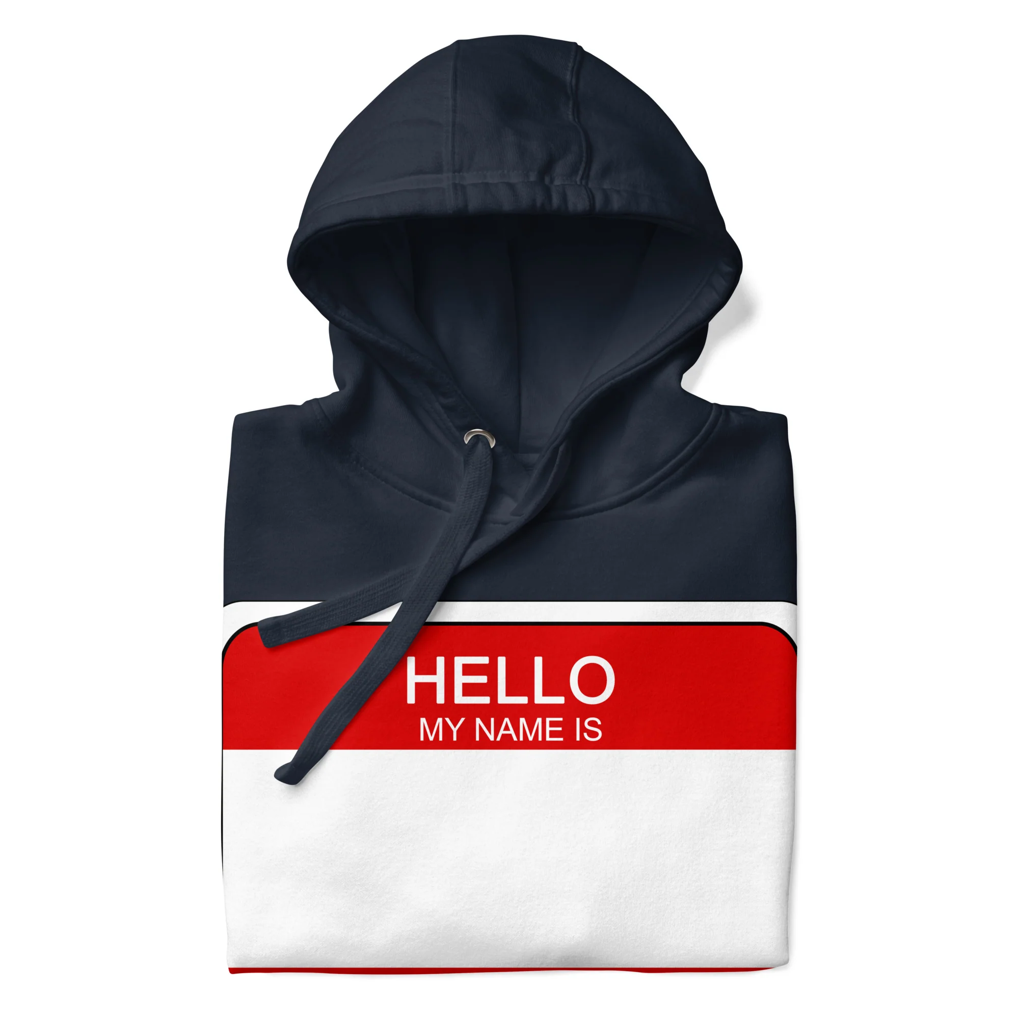 Hello My Name Is Sticker Graffiti Hoodie - Image 9