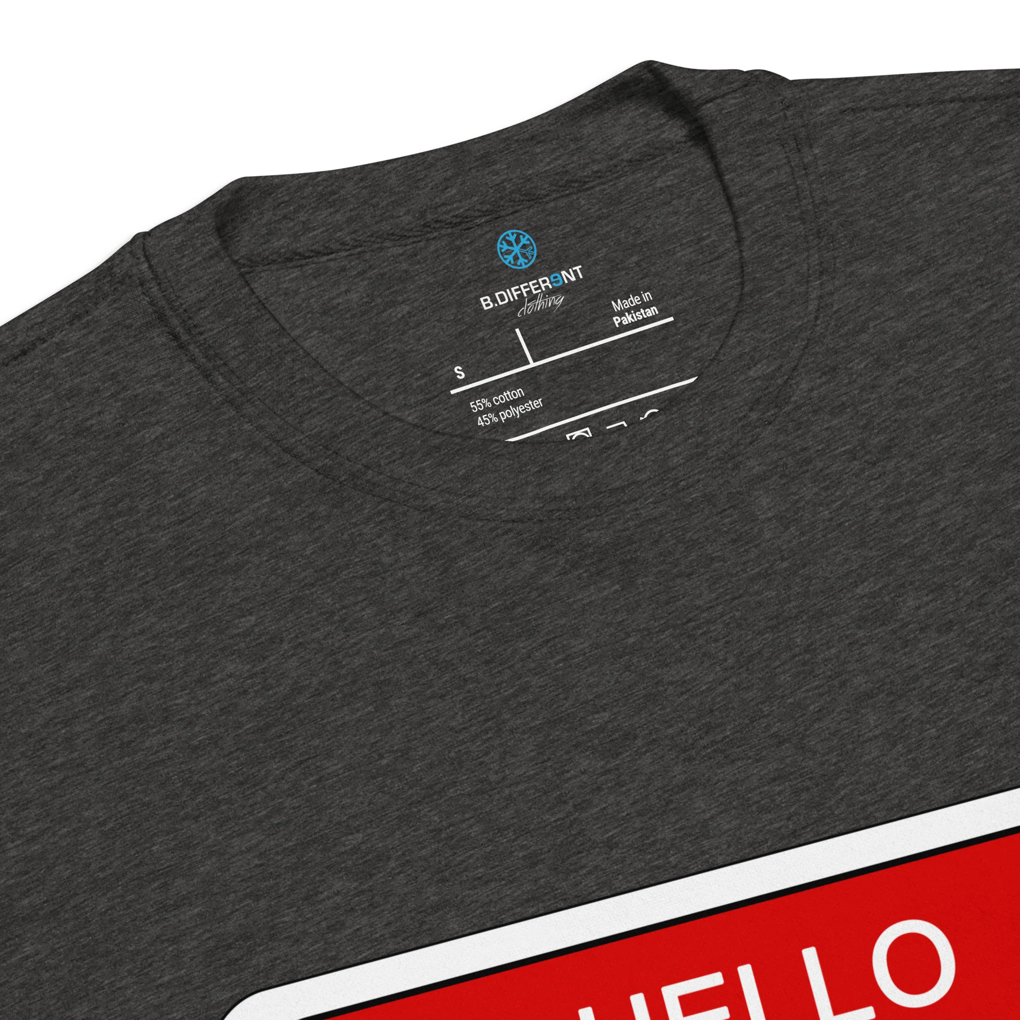 Hello My Name Is Sticker Graffiti Sweatshirt - Image 10