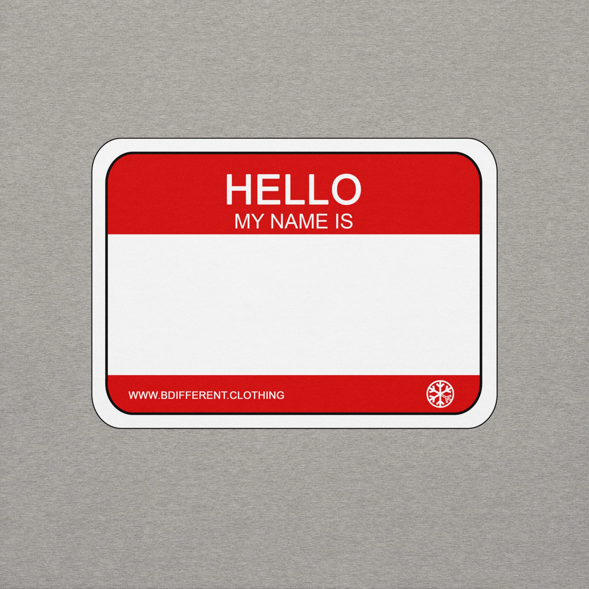 Hello My Name Is Sticker Graffiti Sweatshirt - Image 26