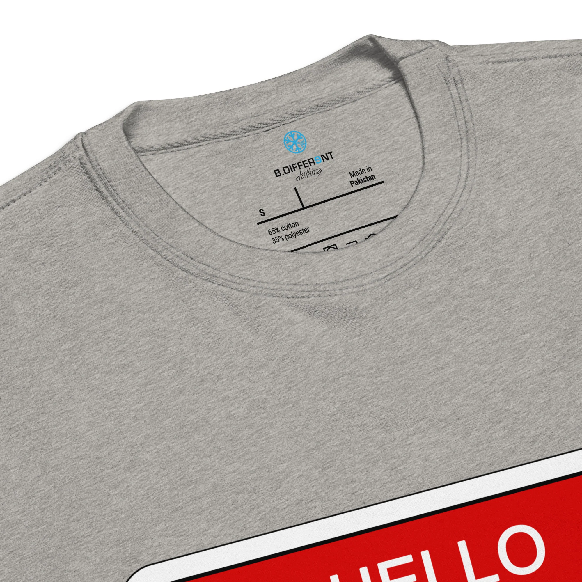 Hello My Name Is Sticker Graffiti Sweatshirt - Image 28