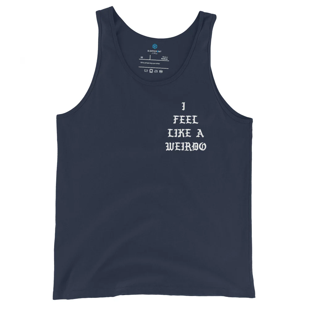 I Feel Like a Weirdo Tank Top - Image 4