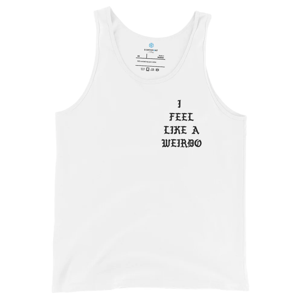 I Feel Like a Weirdo Tank Top - Image 6