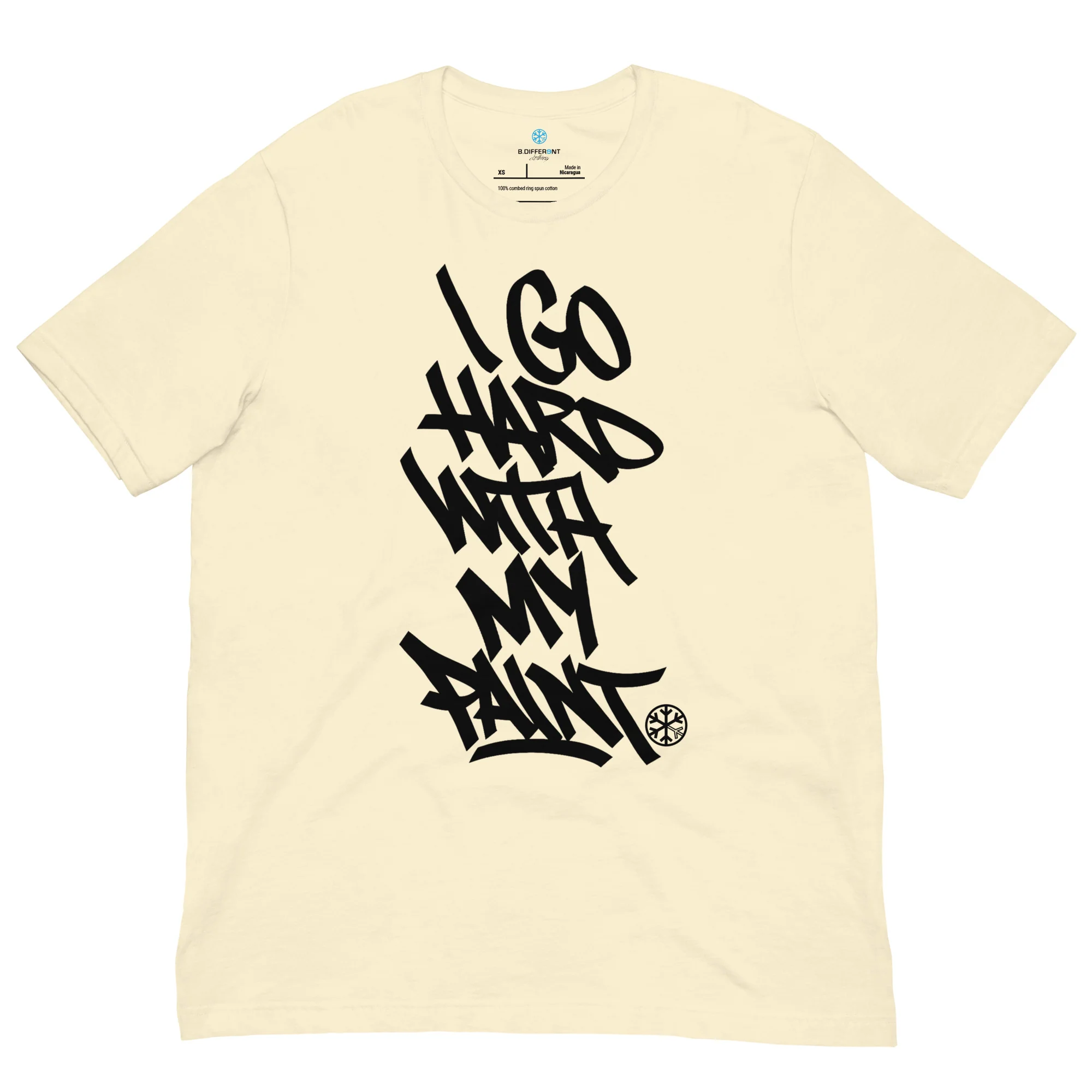 I Go Hard With My Paint Graffiti Tee - Image 13