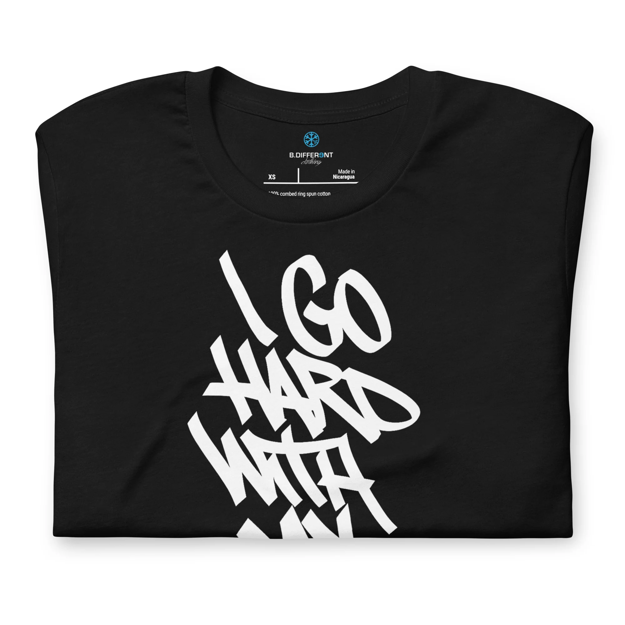 I Go Hard With My Paint Graffiti Tee - Image 3