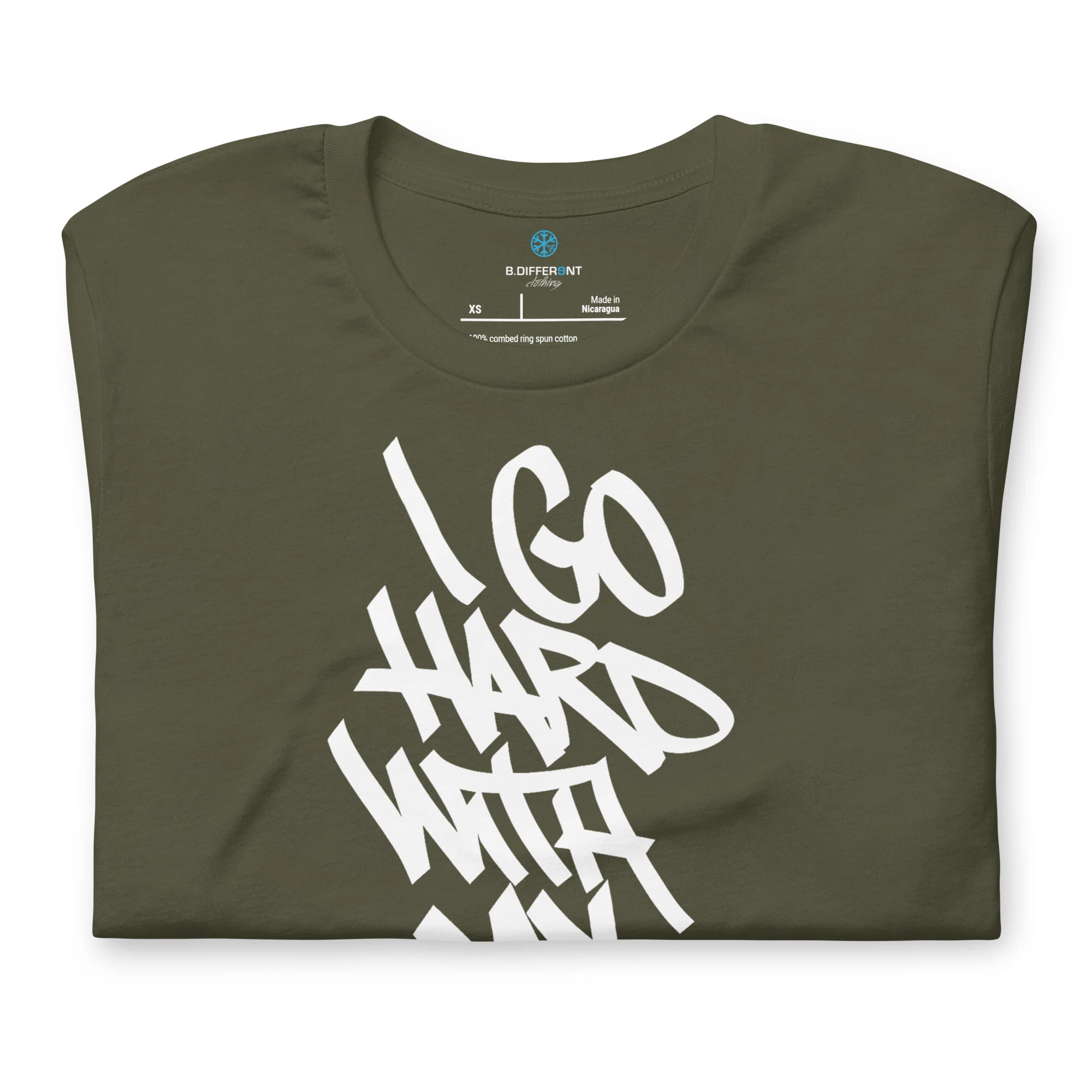 I Go Hard With My Paint Graffiti Tee - Image 33