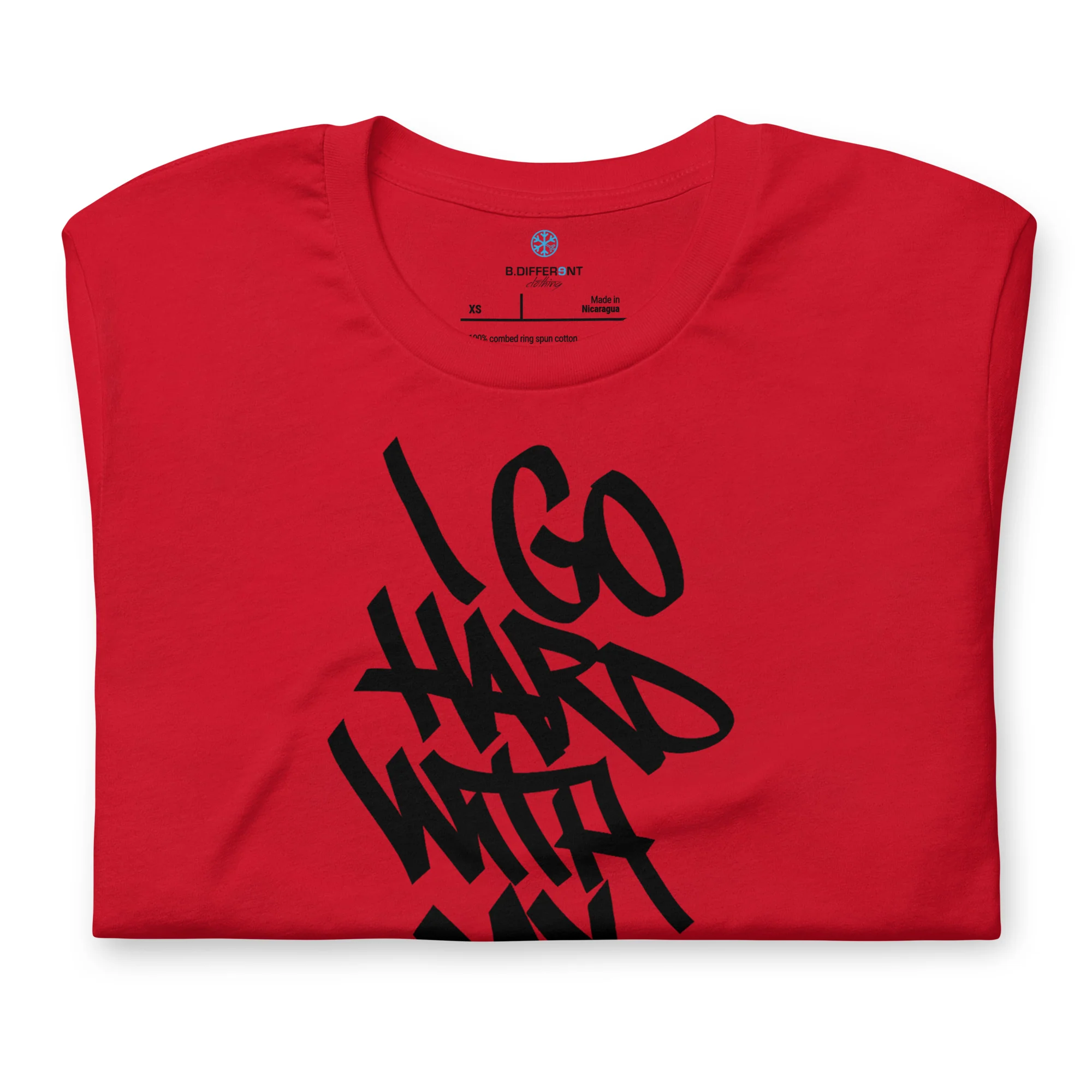I Go Hard With My Paint Graffiti Tee - Image 9