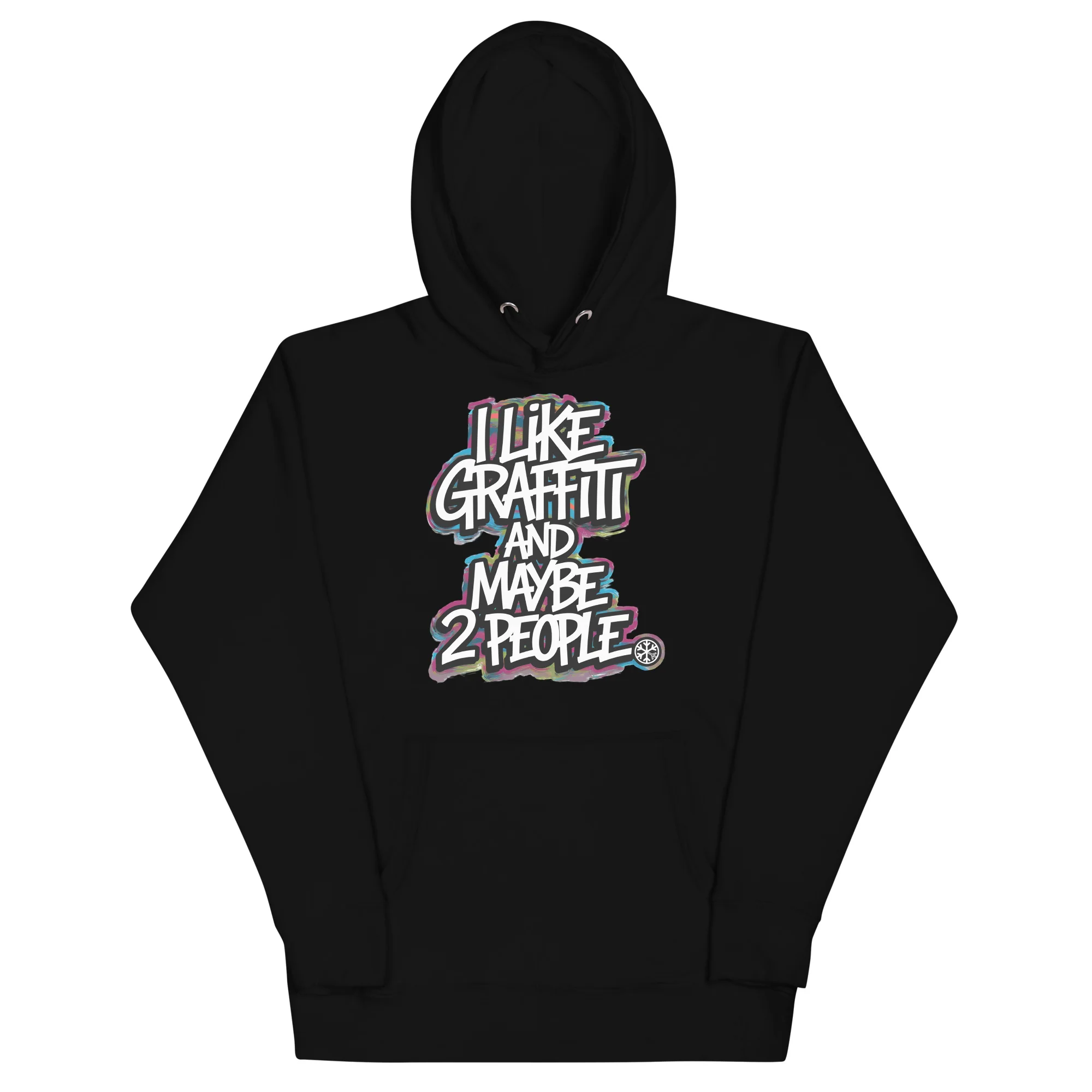 I Like Graffiti and Maybe 2 People Hoodie - Image 7