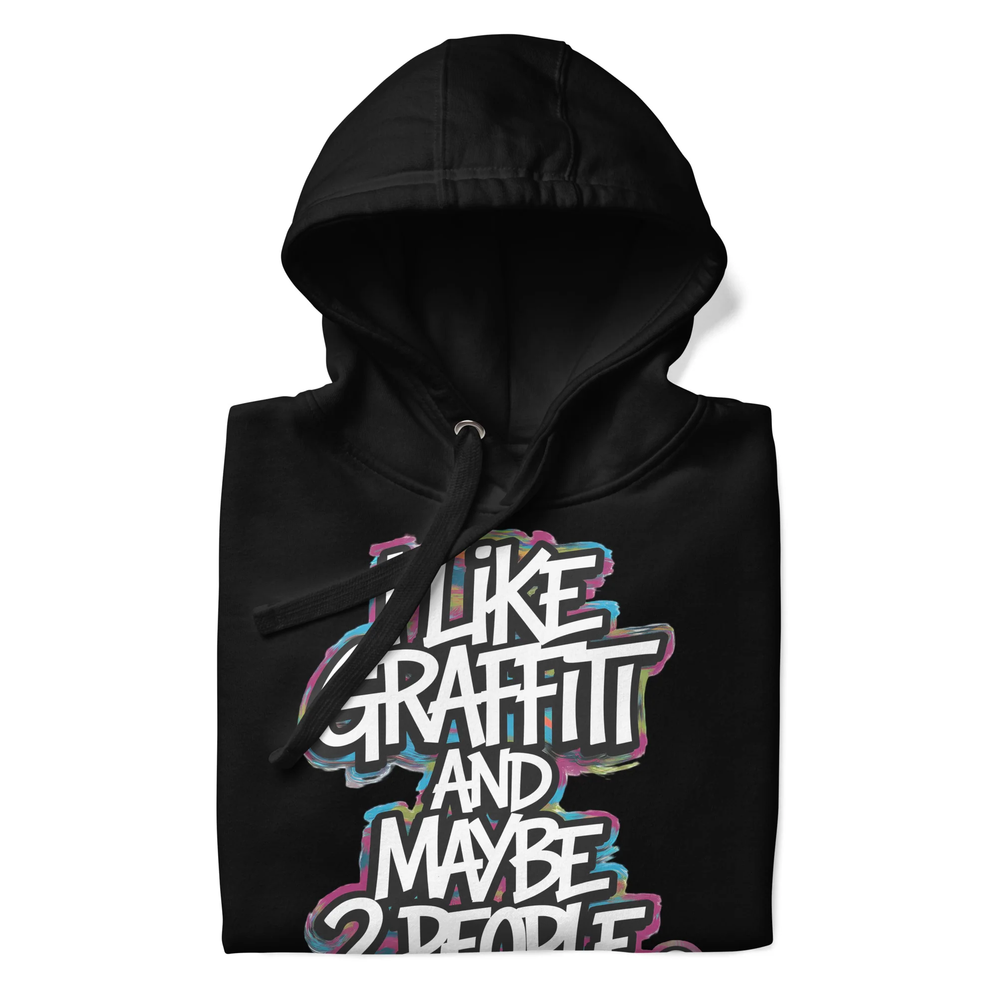 I Like Graffiti and Maybe 2 People Hoodie - Image 9