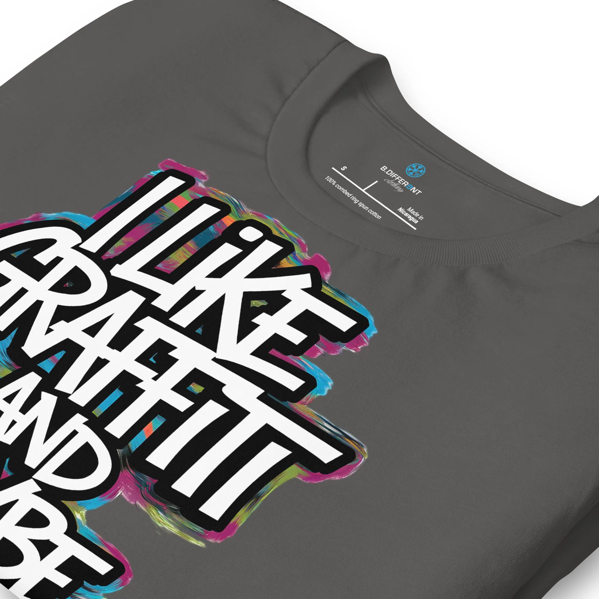 I Like Graffiti and Maybe 2 People Tee - Image 18