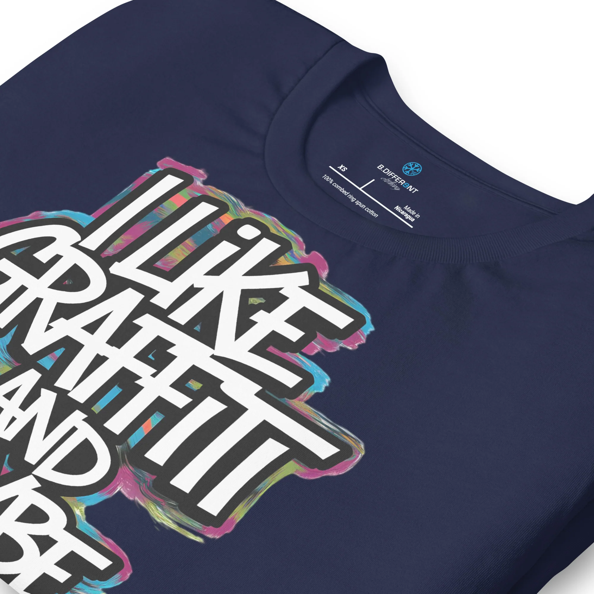 I Like Graffiti and Maybe 2 People Tee - Image 24