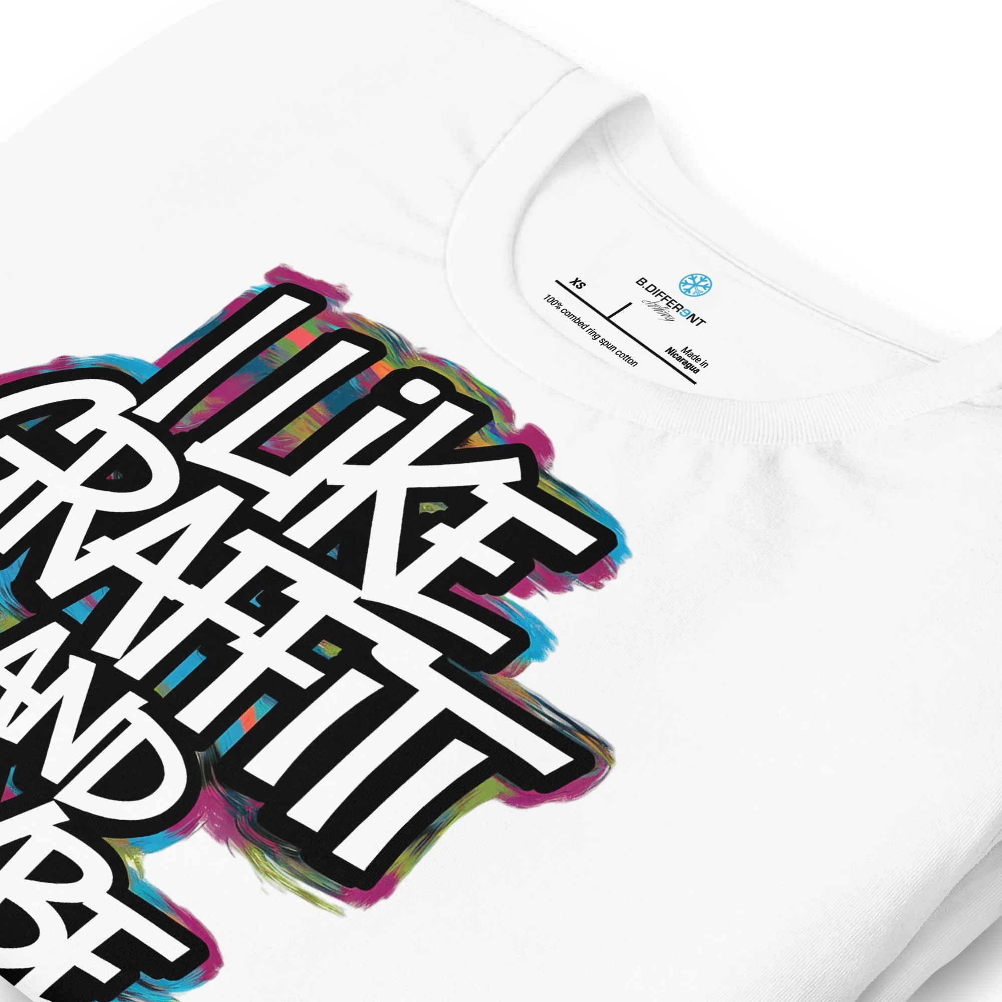 I Like Graffiti and Maybe 2 People Tee - Image 6