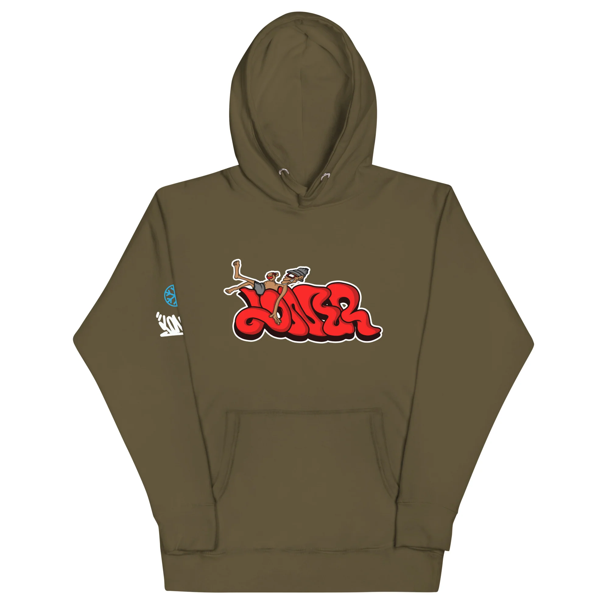 Loner Graffiti Piece Hoodie - Image 19