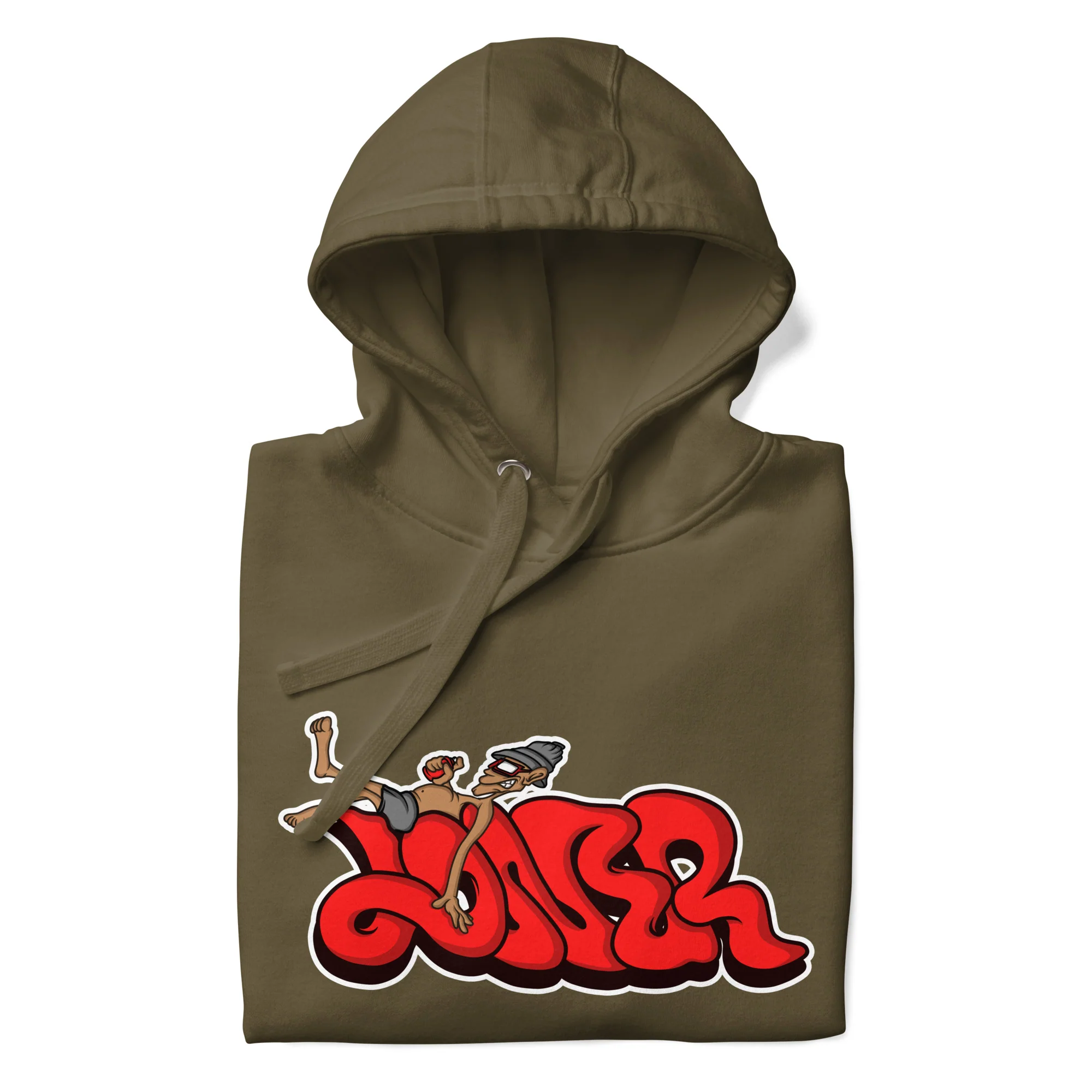 Loner Graffiti Piece Hoodie - Image 22