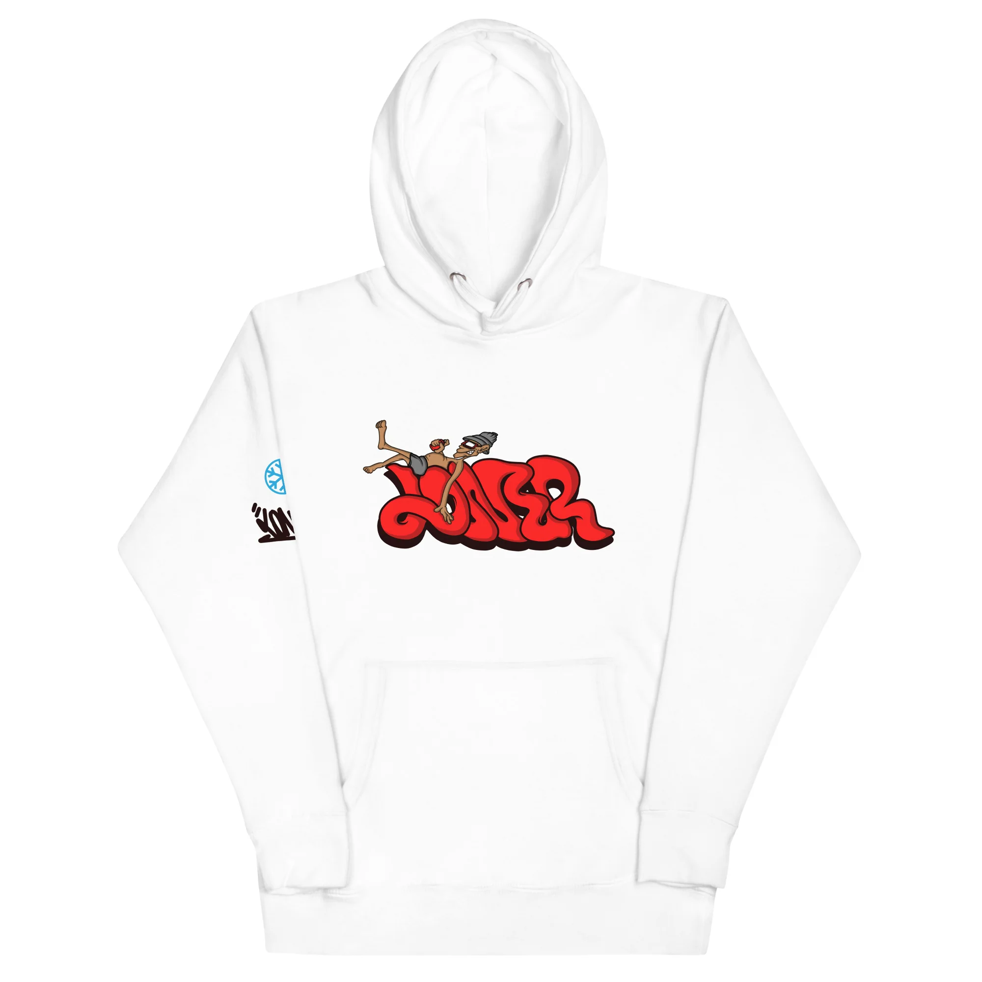 Loner Graffiti Piece Hoodie - Image 25