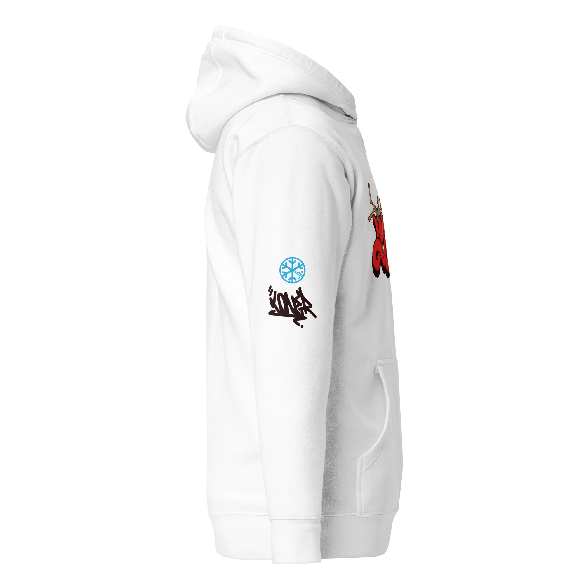 Loner Graffiti Piece Hoodie - Image 27