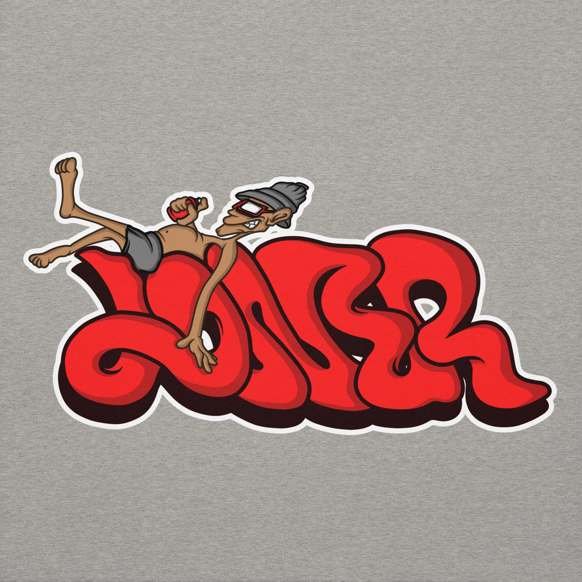 Loner Graffiti Piece Hoodie - Image 32