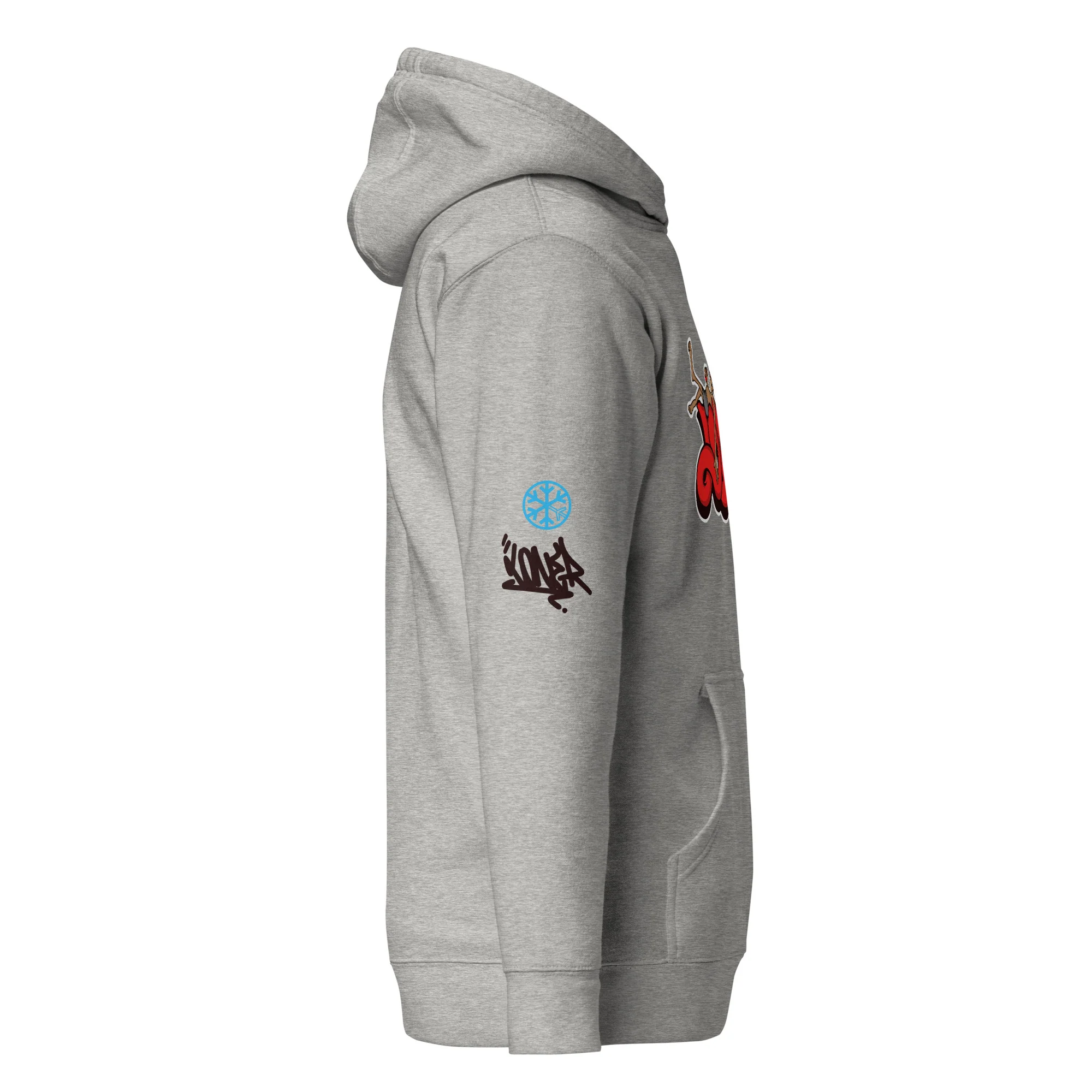 Loner Graffiti Piece Hoodie - Image 33
