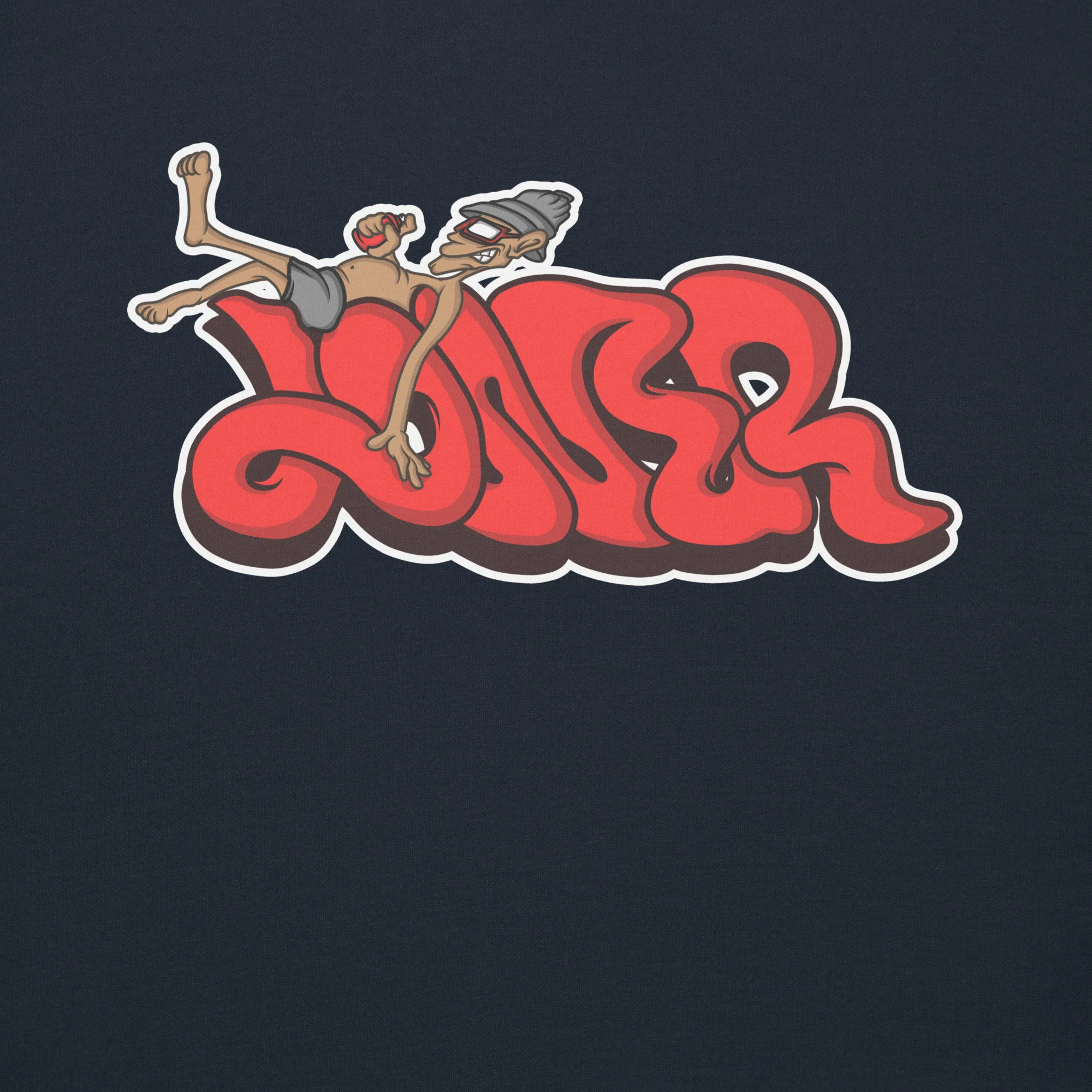 Loner Graffiti Piece Sweatshirt - Image 2