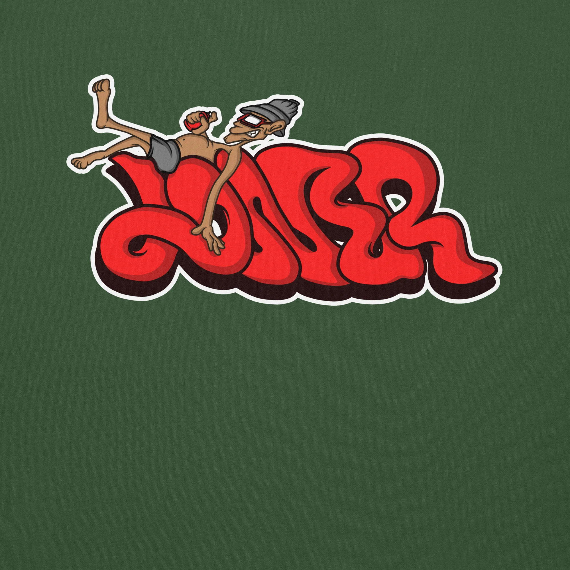 Loner Graffiti Piece Sweatshirt - Image 23