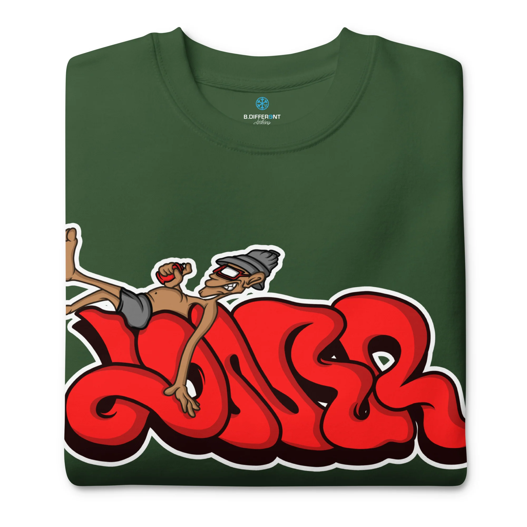 Loner Graffiti Piece Sweatshirt - Image 27